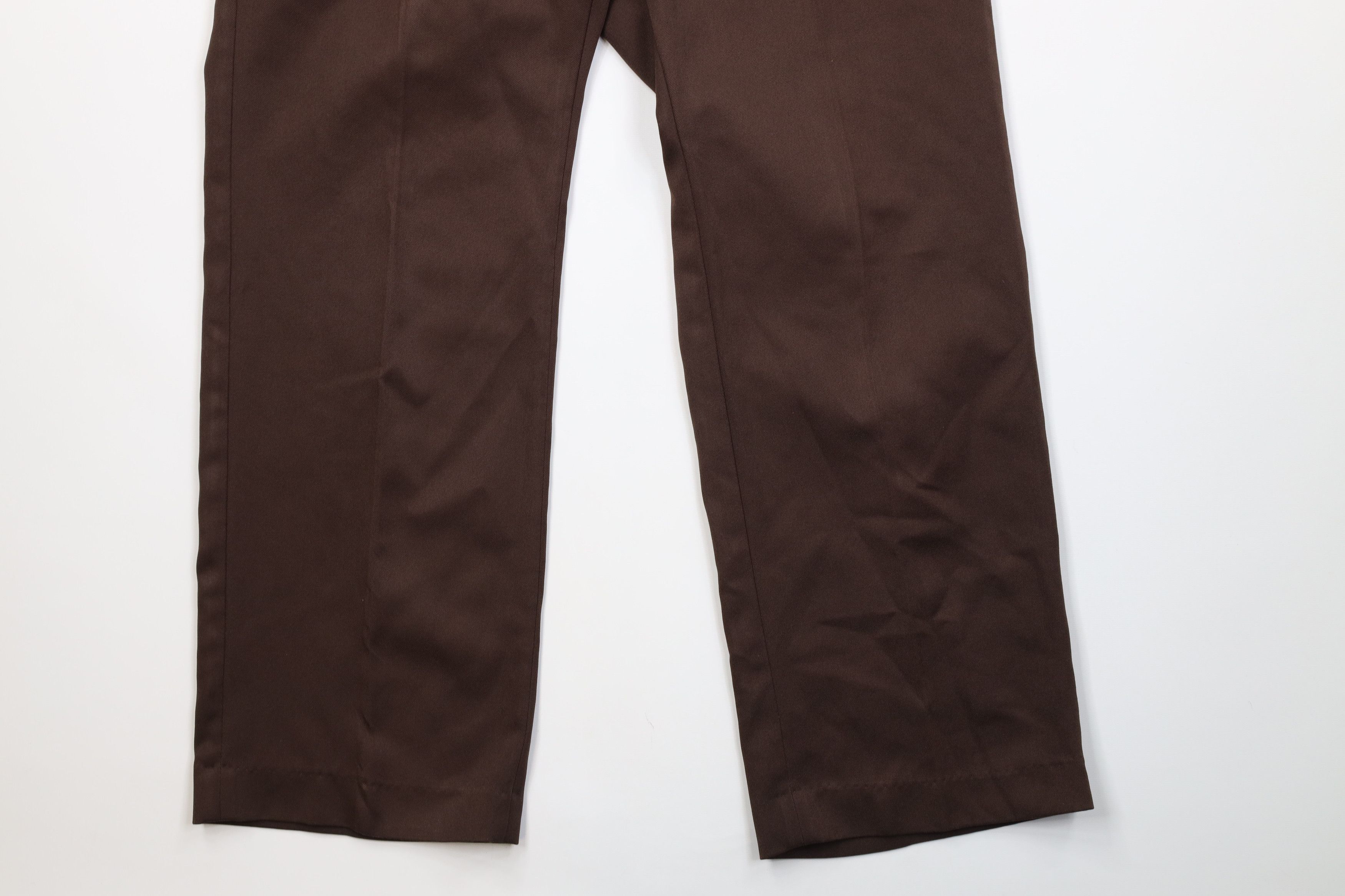 Vintage Vintage 70s Streetwear Wide Leg Bell Bottoms Pants Brown Size US 36 / EU 52 - 5 Thumbnail