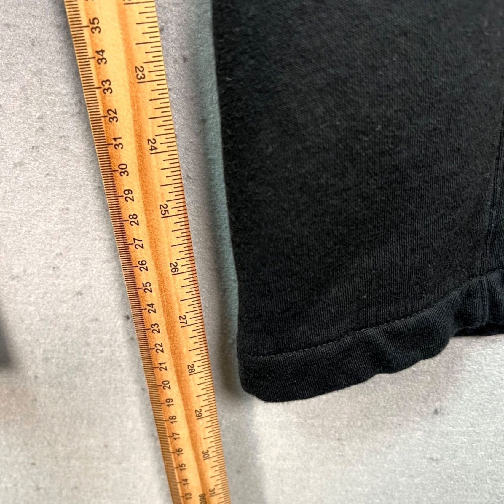 Gap Gap Mens Black Wide-Leg Pants with Beige Side Stripes Elastic Waist M Colored? Size US 31 - 7 Thumbnail