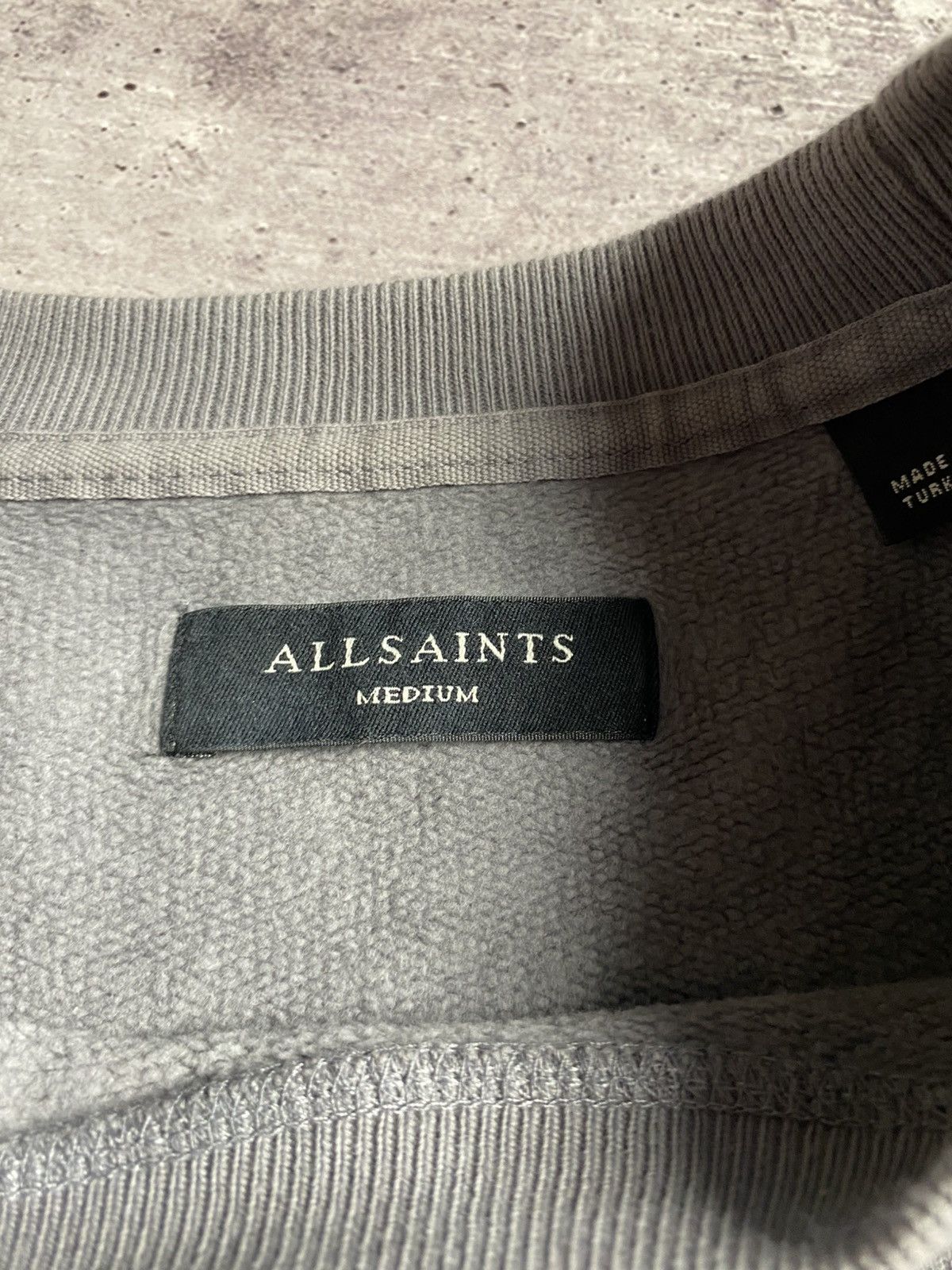 Other Allsaints Vintage Grey Sweatshirt Size US M / EU 48-50 / 2 - 8 Thumbnail