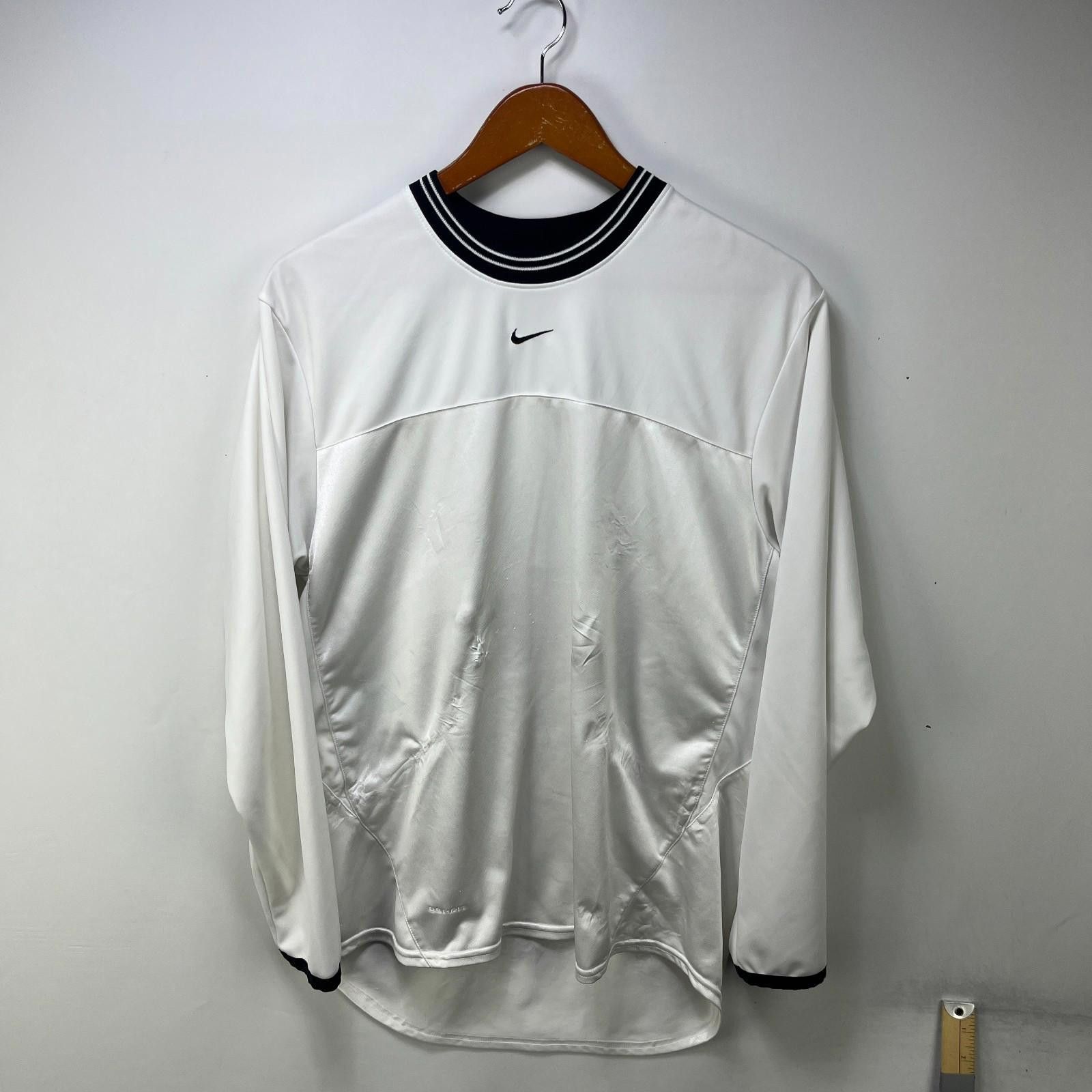 Nike Vintage Nike Soccer Jersey Middle Swoosh Small Size ONE SIZE - 1 Thumbnail