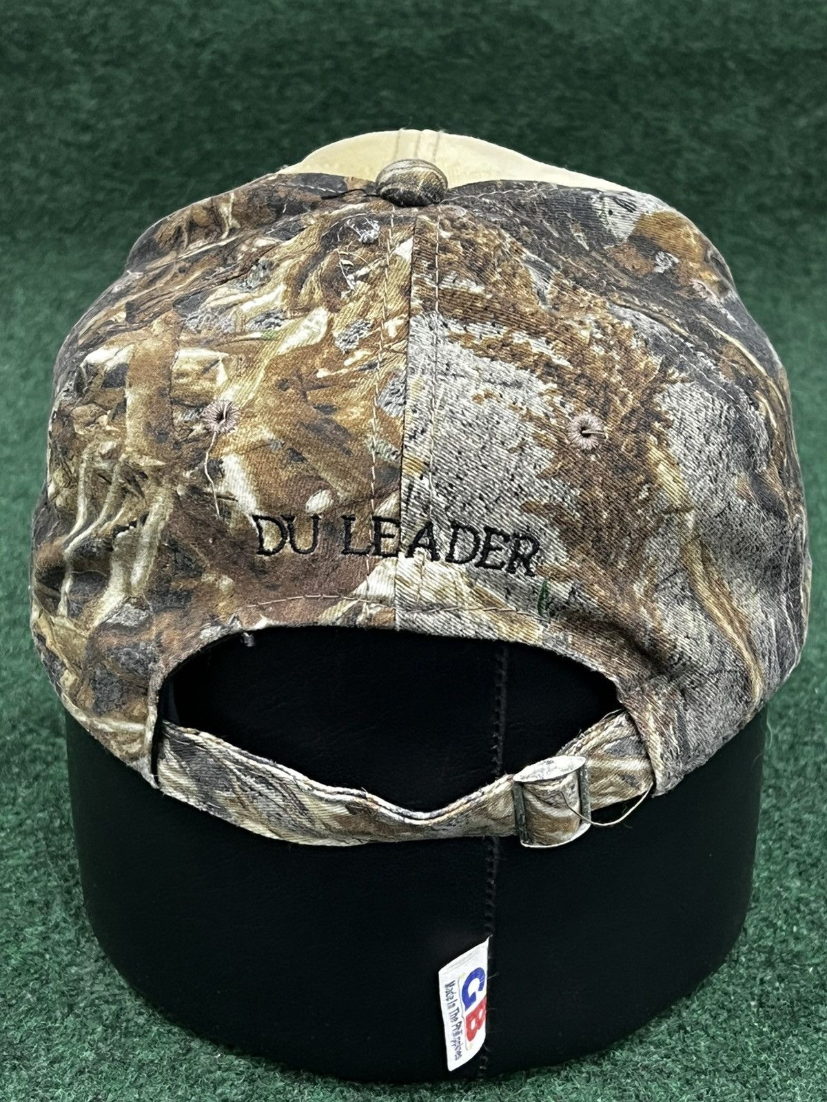Vintage Ducks Unlimited Camo Strapback Hat Size ONE SIZE - 3 Thumbnail