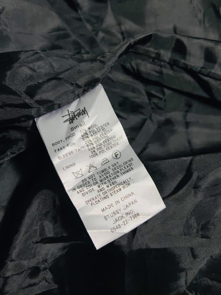 Stussy 🔥STUSSY PEACOCK DUFFLE COATS FUR SLEEVES Size US M / EU 48-50 / 2 - 10 Thumbnail