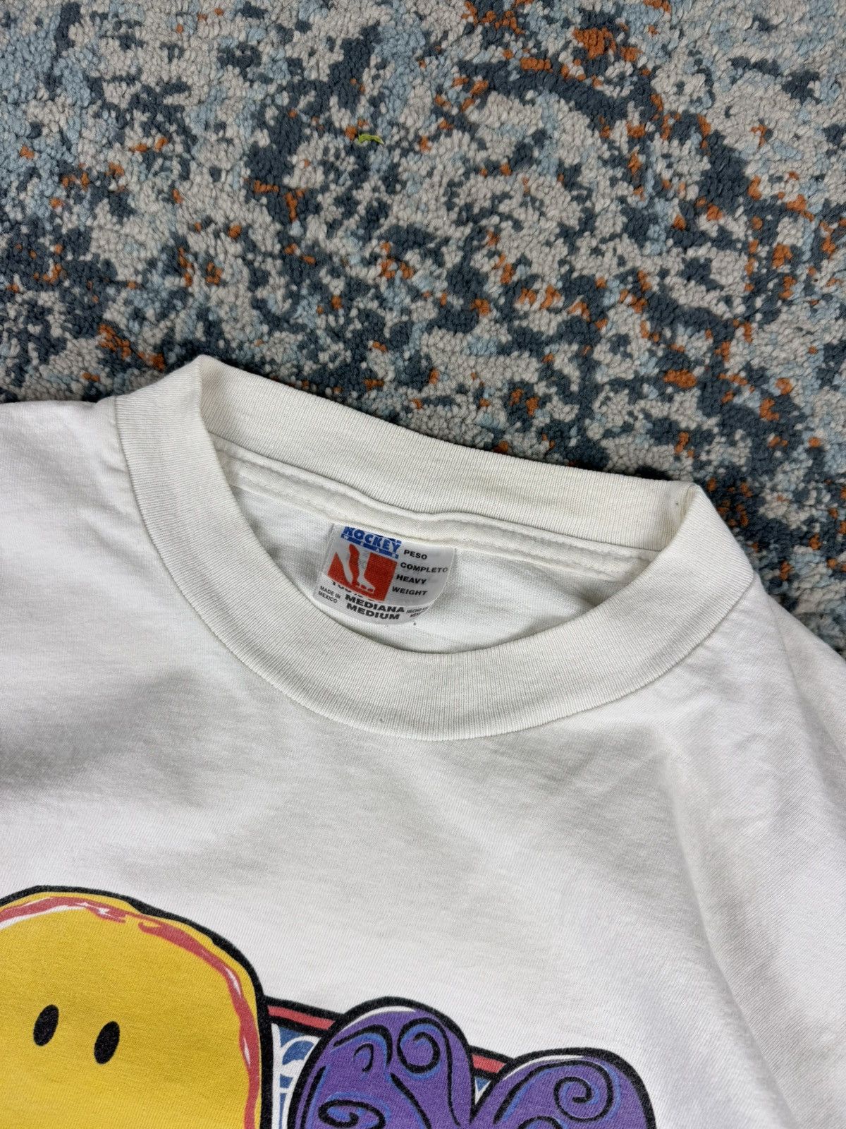 Band Tees × Vintage Vintage 90s Cervantino festival Mexico graphic tee peace Size US M / EU 48-50 / 2 - 6 Thumbnail