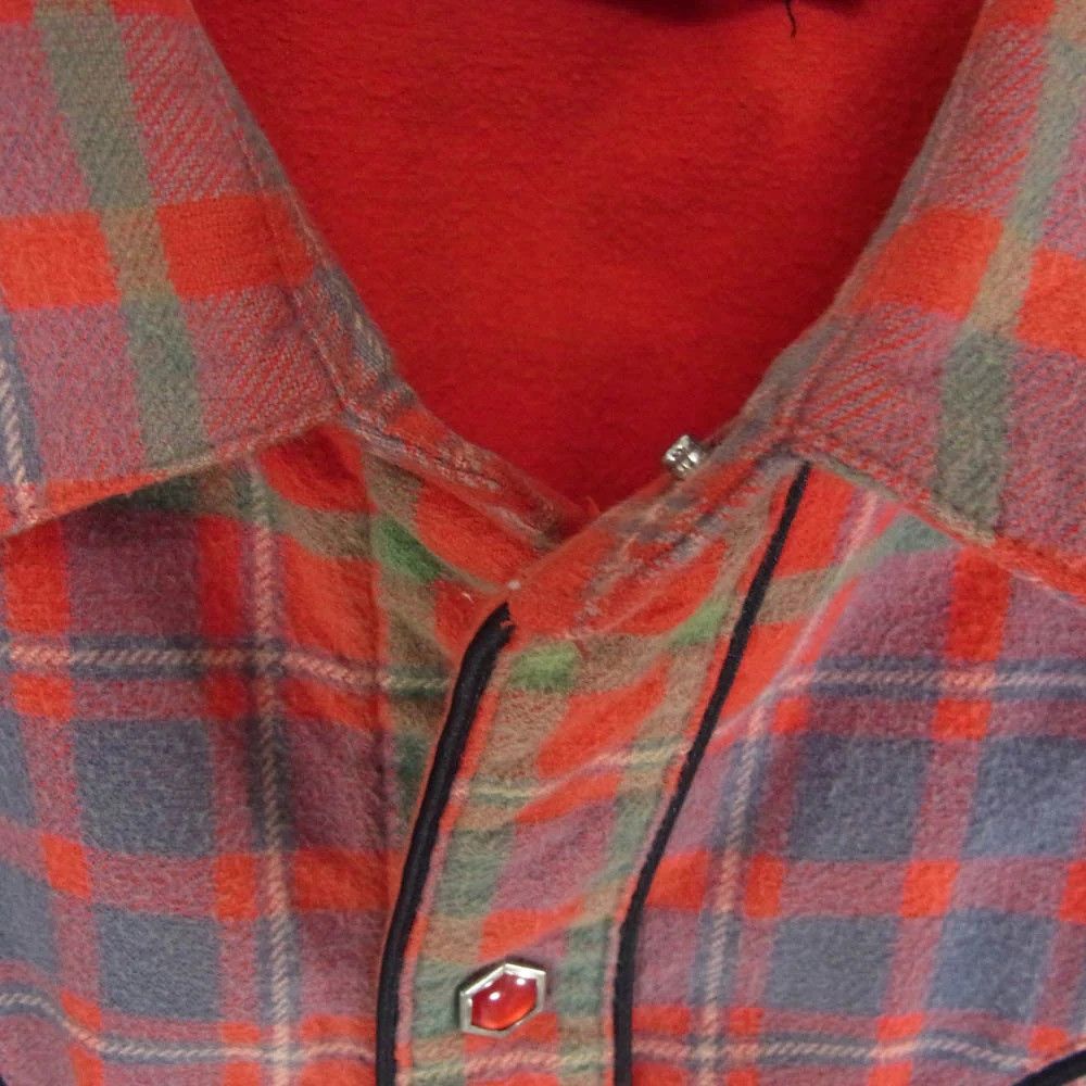Undercover UNDERCOVER ISM DAVF era Western check long-sleeved shirt Size US M / EU 48-50 / 2 - 3 Thumbnail