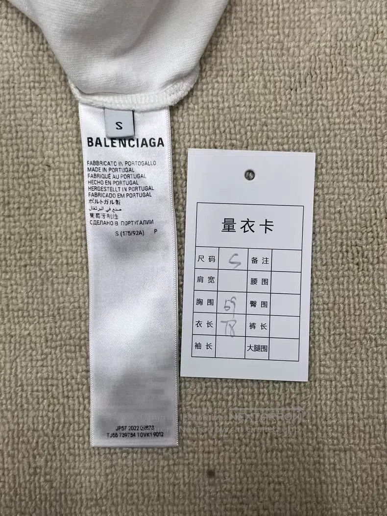 Balenciaga Balenciaga Logo letter pattern printed round neck short-sl Size US S / EU 44-46 / 1 - 5 Thumbnail