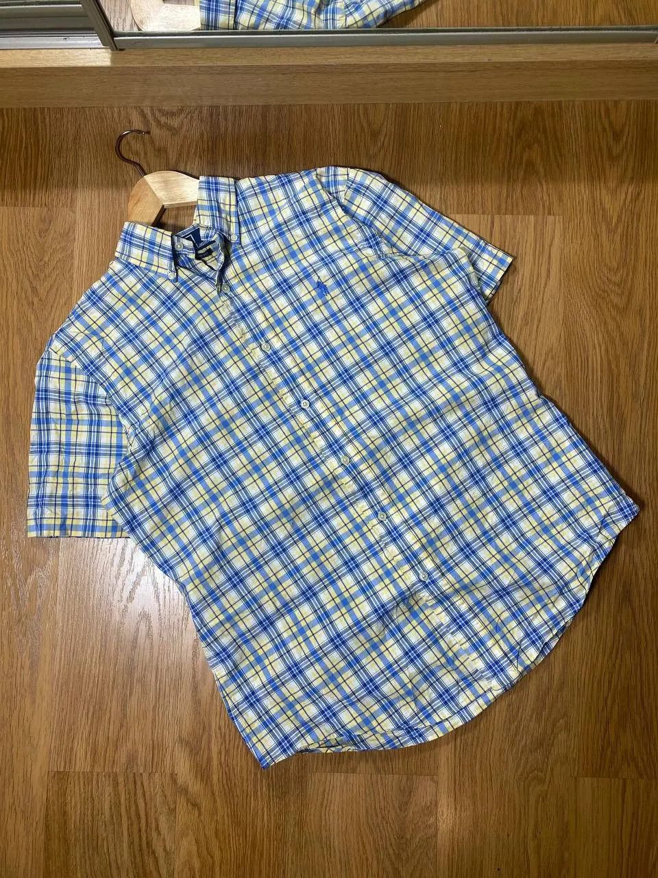 Polo Ralph Lauren RALPH LAUREN black & white plaid classic fit flannel shirt Size US M / EU 48-50 / 2 - 8 Thumbnail