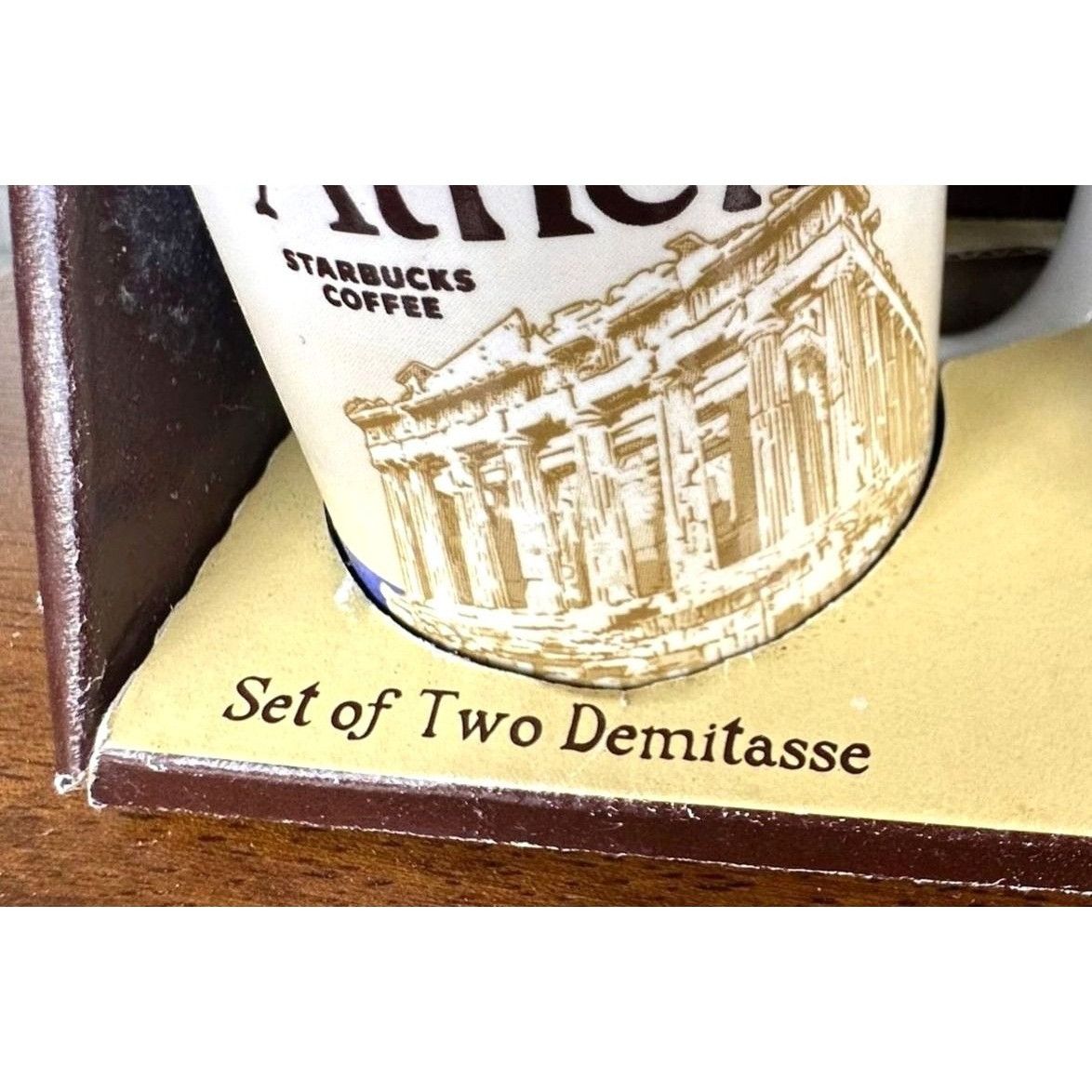 Other New Starbucks Set of 2 Demitasse Cups Athens Greece 2017 Exp Size ONE SIZE - 8 Thumbnail