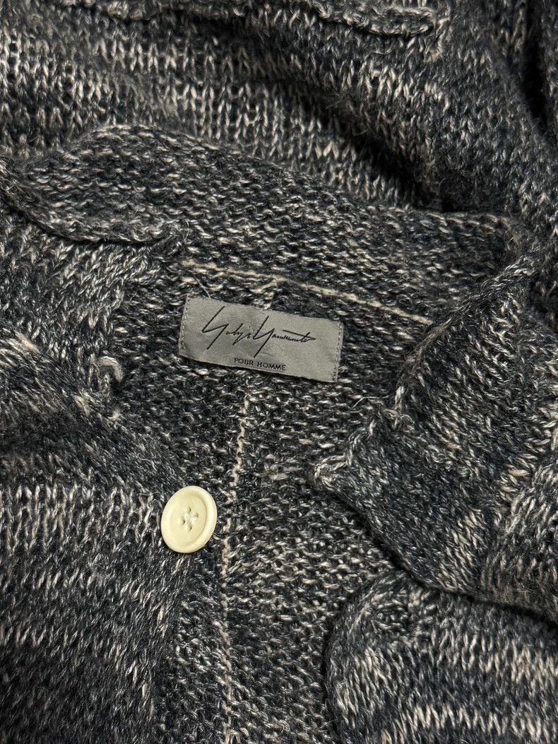Yohji Yamamoto Yohji yamamoto 1993ss grey-green long knit sweater Size ONE SIZE - 8 Thumbnail