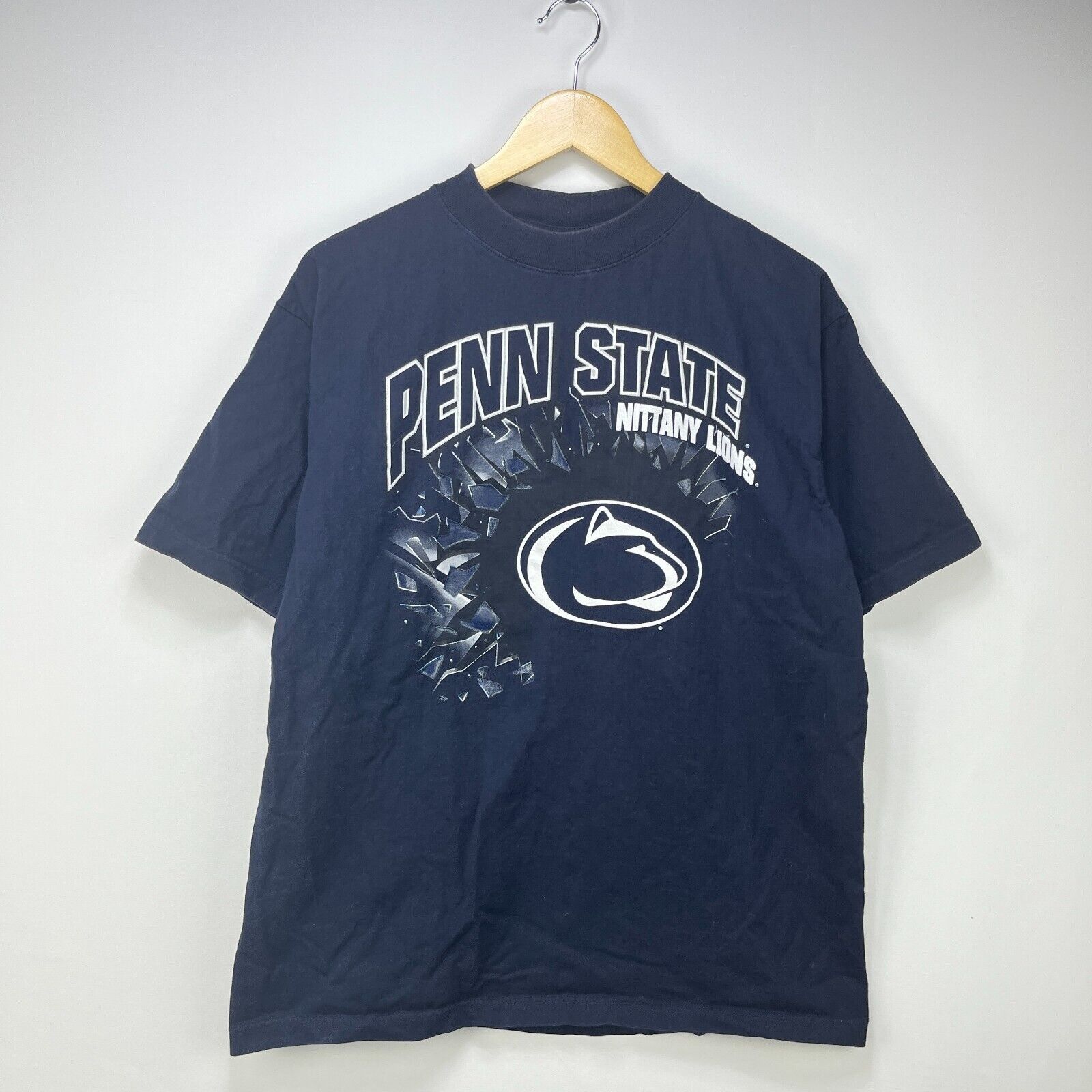Vintage Vintage 90s Penn State Nittany Lions T-Shirt XL Size US XL / EU 56 / 4 - 1 Thumbnail