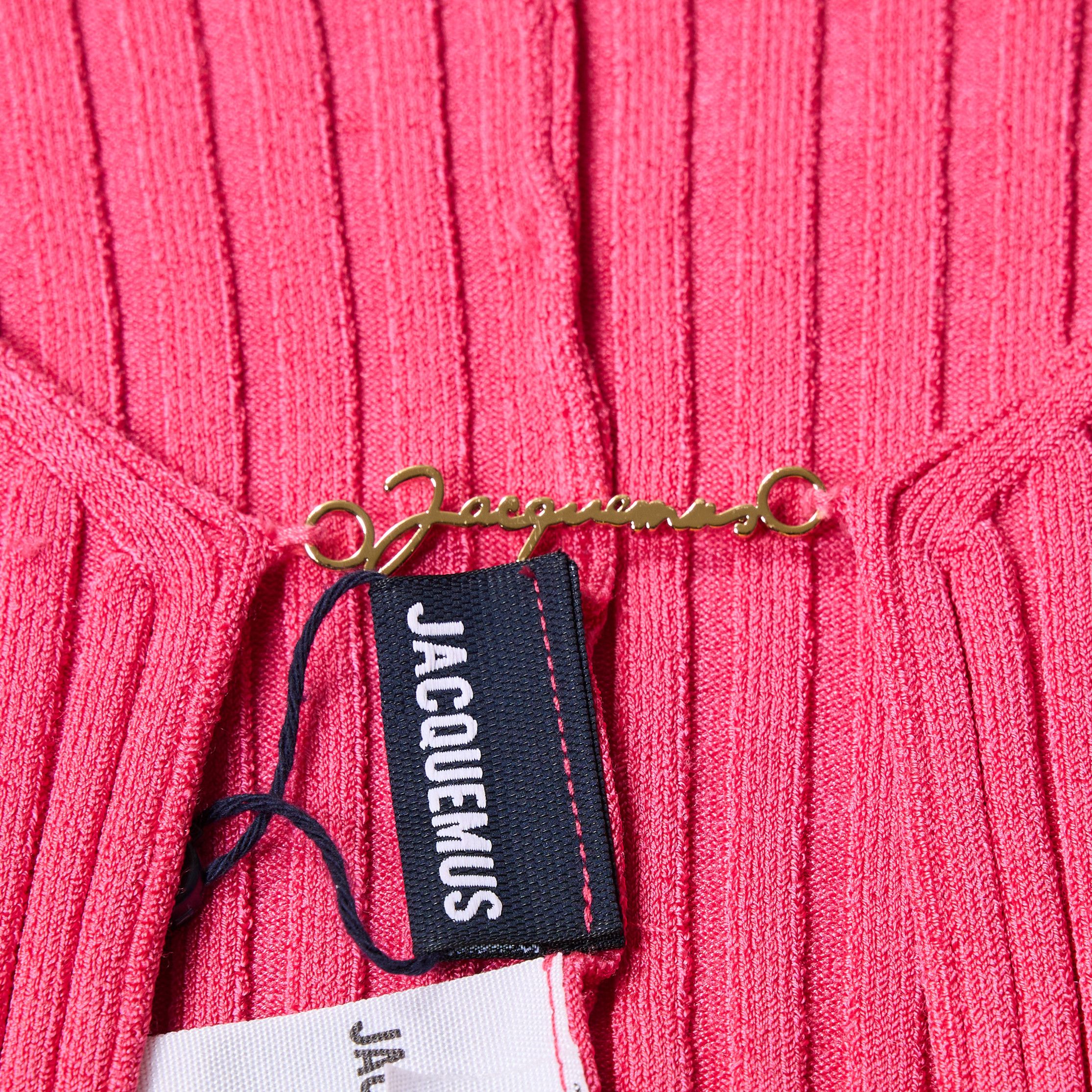 Jacquemus JACQUEMUS La Maille Pralu PINK Size XS / US 0-2 / IT 36-38 - 2 Thumbnail