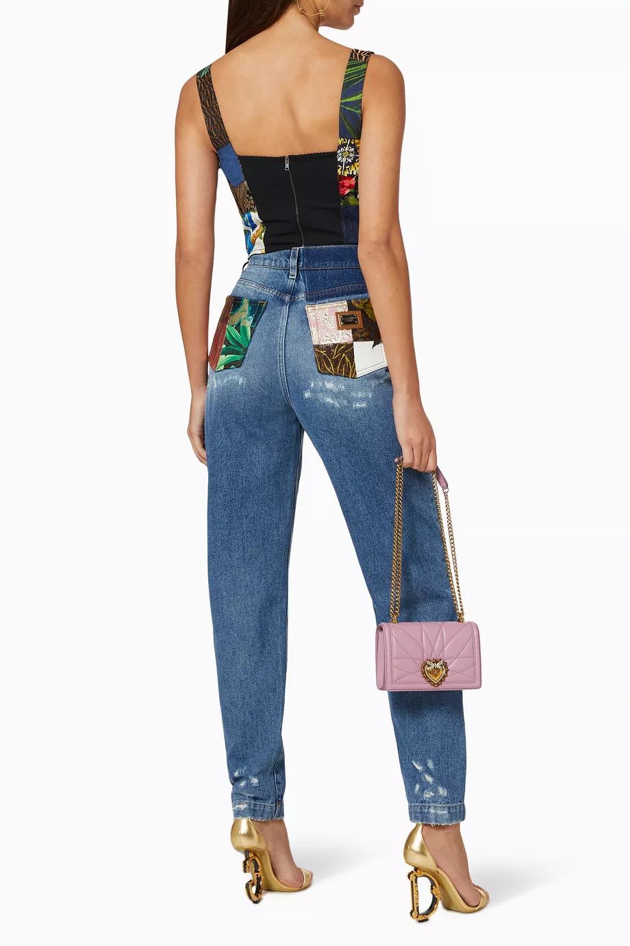 Dolce & Gabbana o1y0825 Denim Pant in Blue Size 26" / US 2 / IT 38 - 4 Thumbnail