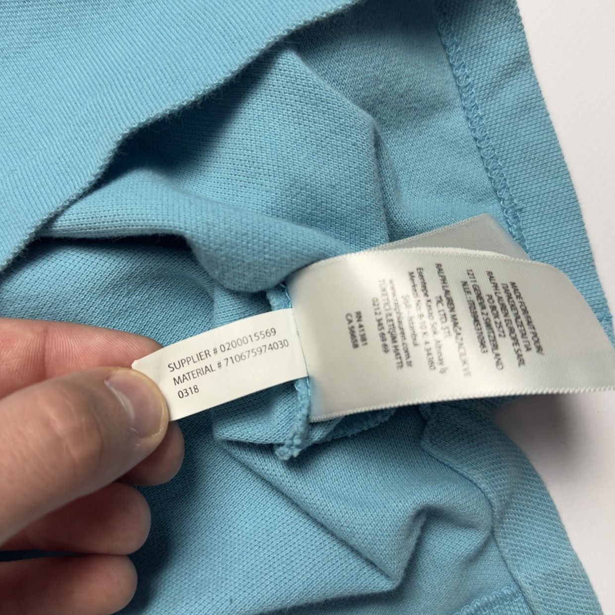 Polo Ralph Lauren Polo Ralph Lauren Custom Slim Fit Pique Polo Turquoise M Size US M / EU 48-50 / 2 - 9 Thumbnail