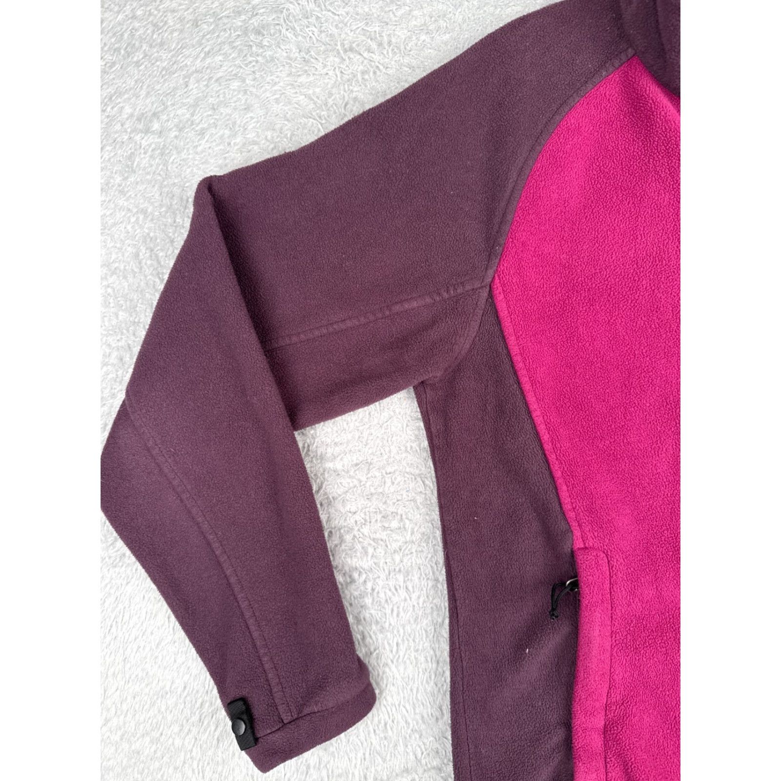The North Face The North Face Jacket Womens Small Pink Full Zip Mock Neck Polyester Fleece Size S / US 4 / IT 40 - 3 Thumbnail