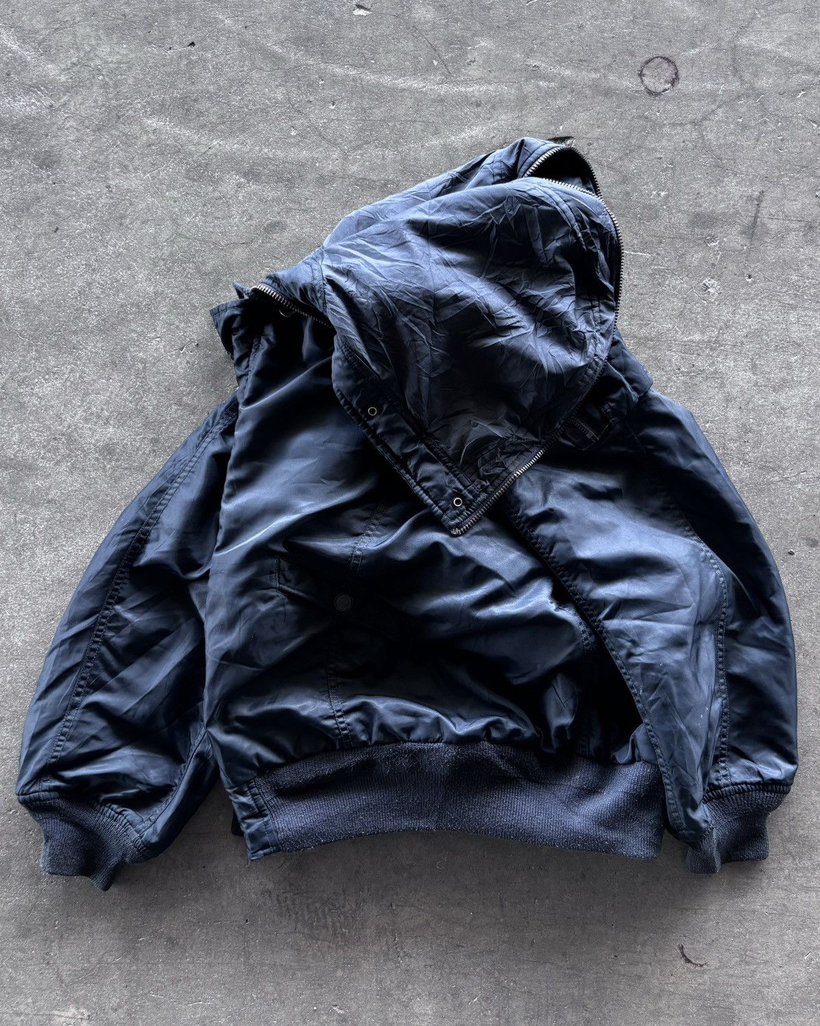 If Six Was Nine × Japanese Brand × Le Grande Bleu (L.G.B.) G.O.A Apocalypse Cyber Bombers Jacket Size US L / EU 52-54 / 3 - 9 Thumbnail