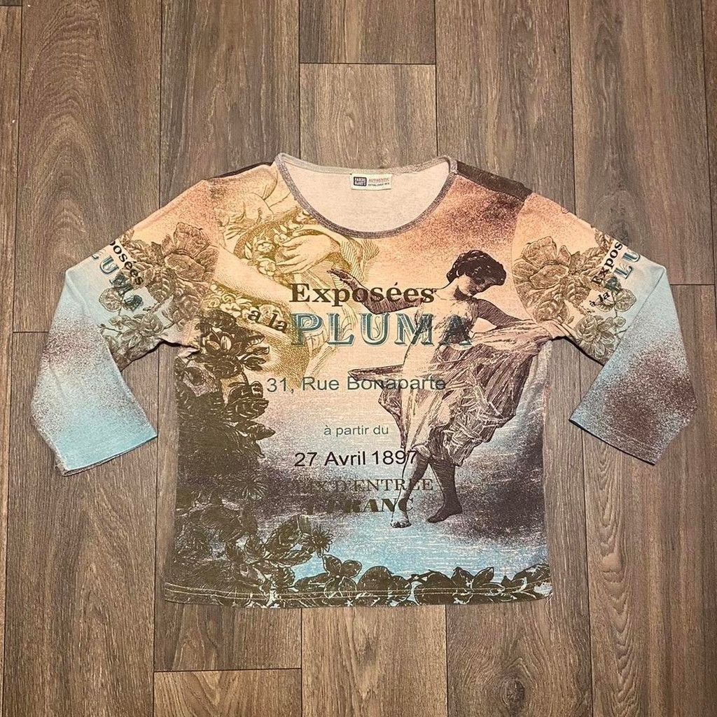 Faded Glory Vintage Faded Glory 3/4 length sleeve top Size S Size M / US 6-8 / IT 42-44 - 1 Thumbnail