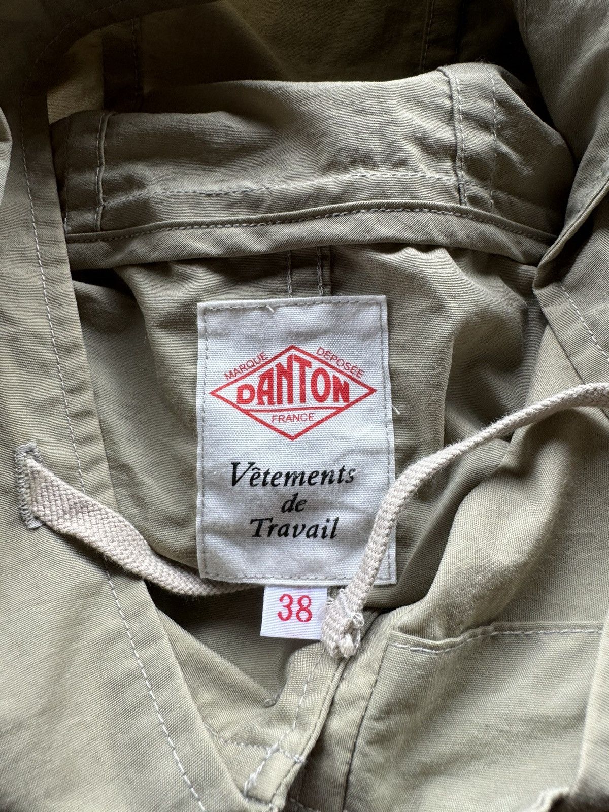 Danton DANTON VETEMENTS de TRAVAIL HOOD JACKET Size US M / EU 48-50 / 2 - 9 Thumbnail
