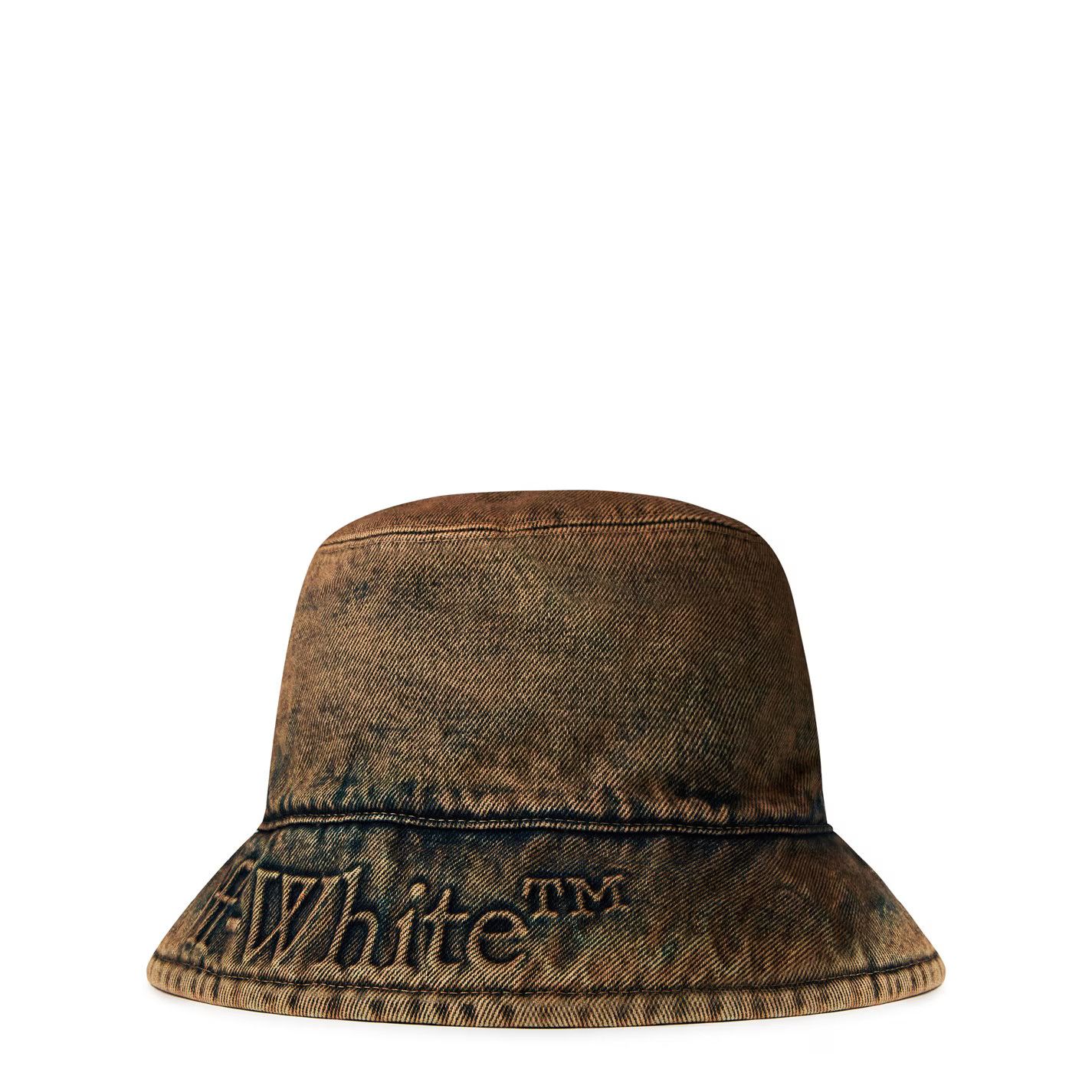 Off-White o1g2r1mq0125 Size: OS / Bucket Hat / Cap in Brown Size ONE SIZE - 3 Thumbnail