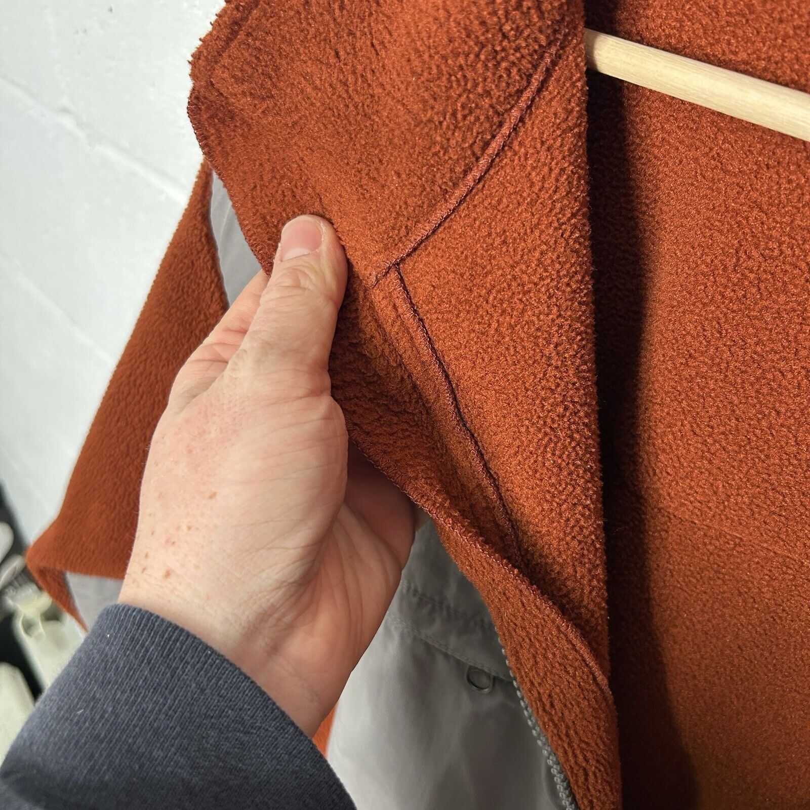 The North Face The North Face Denali Jacket “Rust Orange/Grey" Size US L / EU 52-54 / 3 - 9 Thumbnail