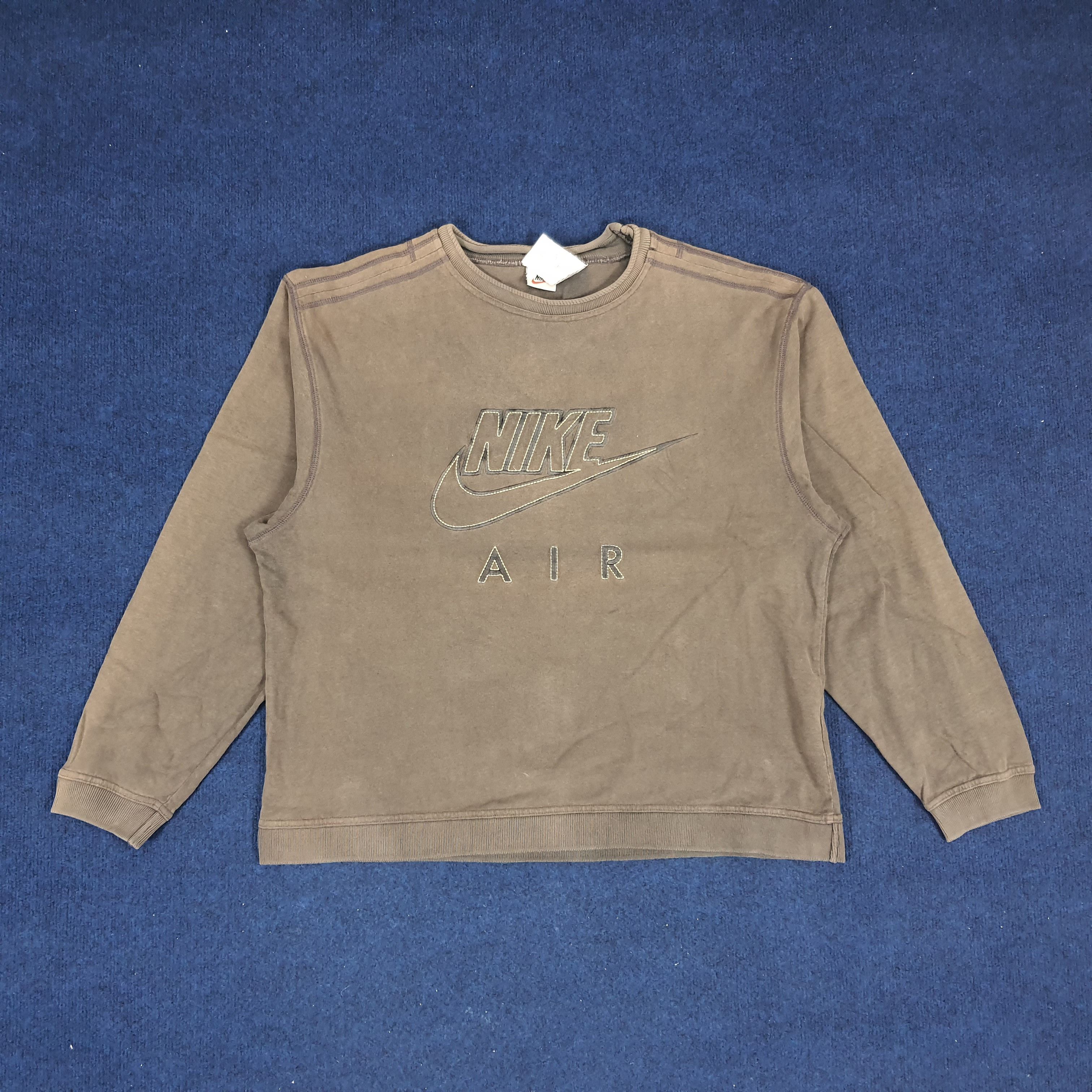 Nike × Vintage Vintage NIKE Air Streetwear Sweatshirts Size US L / EU 52-54 / 3 - 1 Thumbnail