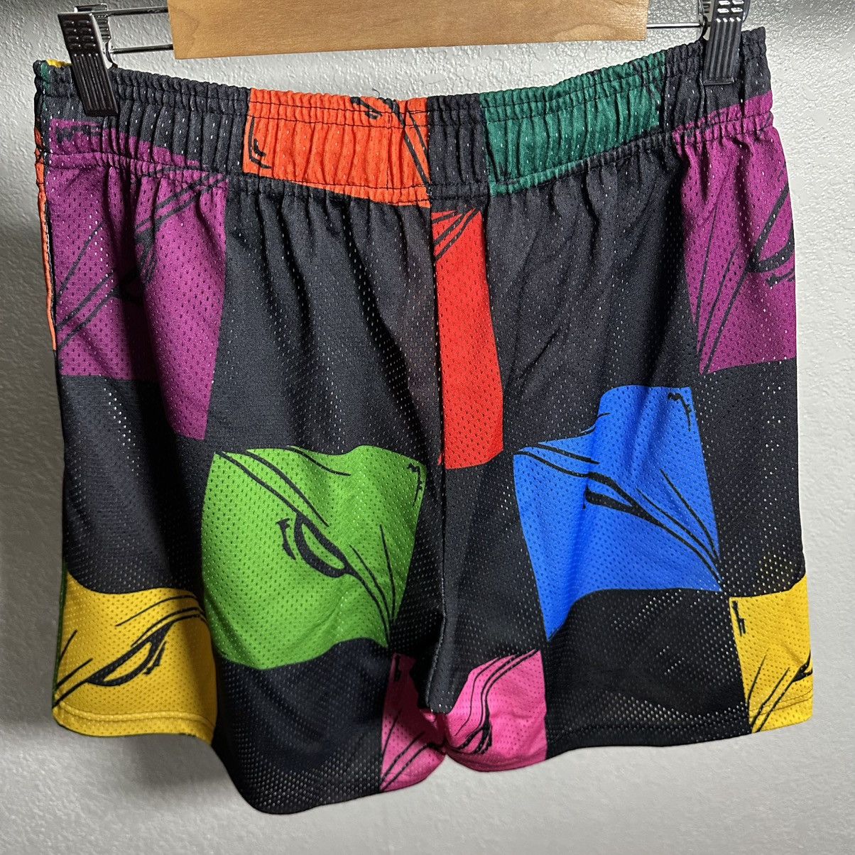Eric Emanuel Eric Emanuel X Matty Boy shorts black silver size L Size US 31 - 4 Thumbnail