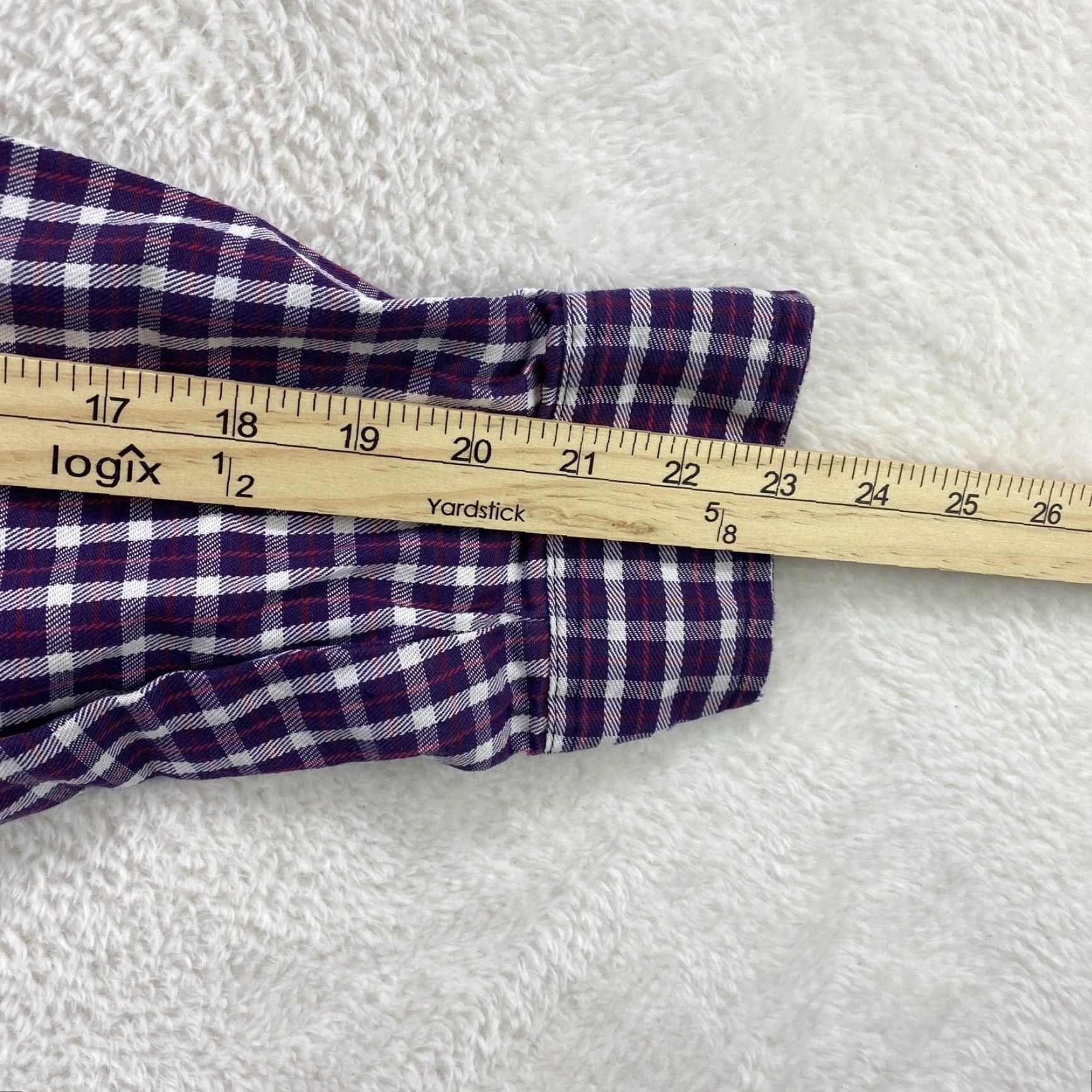 Vintage VINTAGE Bulwark FR Mens L Large Plaid Button Up Long Sleeve Cotton Protective Apparel Size US L / EU 52-54 / 3 - 5 Thumbnail