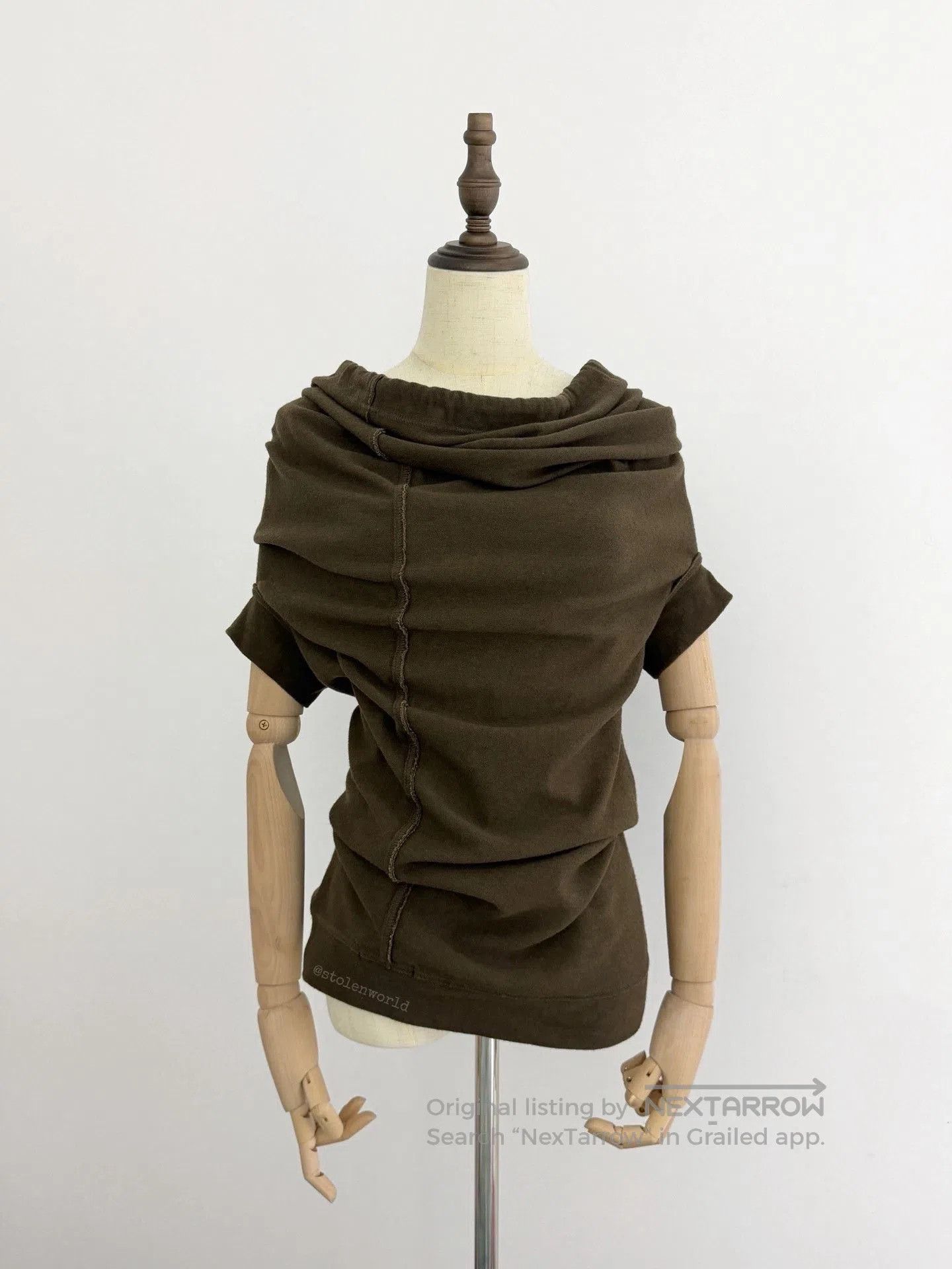 Yohji Yamamoto Yohji Yamamoto Y's Reversible Stackable Top. Size L / US 10 / IT 46 - 5 Thumbnail