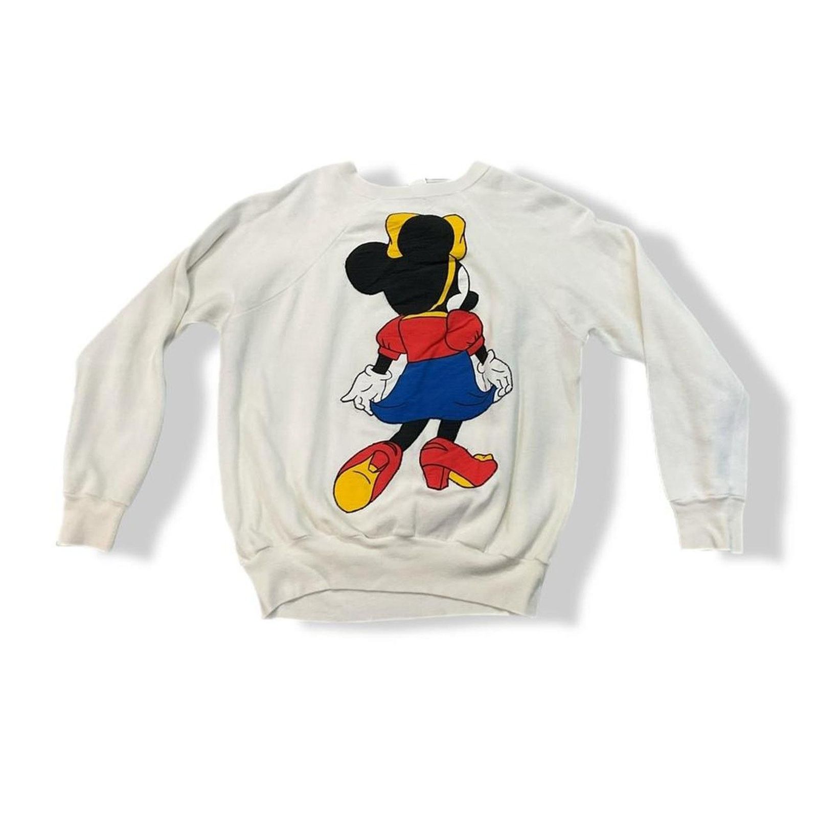 Disney VTG 90s Disney Minnie Mouse crewneck sweatshirt Size L / US 10 / IT 46 - 2 Thumbnail