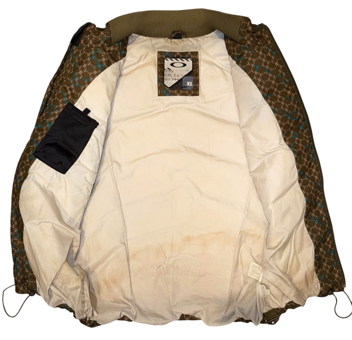 Oakley Vintage Oakley Software Puffer Vest Size US XL / EU 56 / 4 - 4 Thumbnail