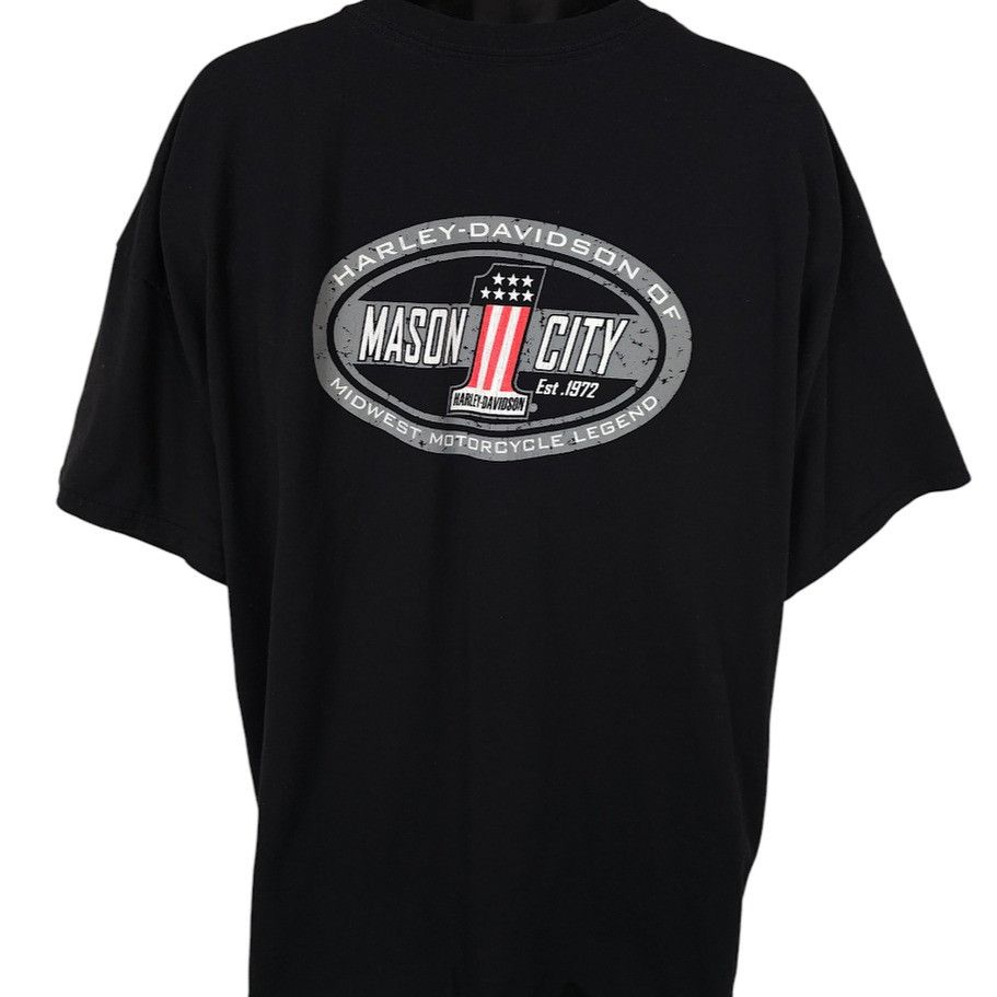 Harley Davidson Harley Davidson T Shirt Mens Size 3XL Black Mason City Iowa Size US XXL / EU 58 / 5 - 1 Thumbnail