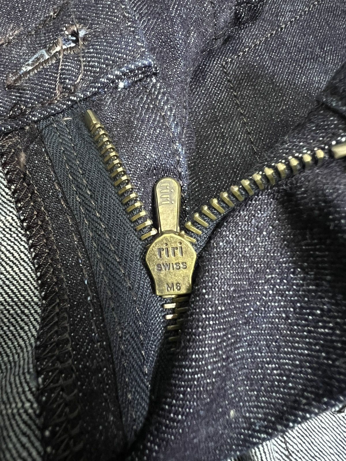Number (N)ine Number (N)ine - AW02 - Stitch Detail Denim Carpenter Pants Size US 32 / EU 48 - 8 Thumbnail