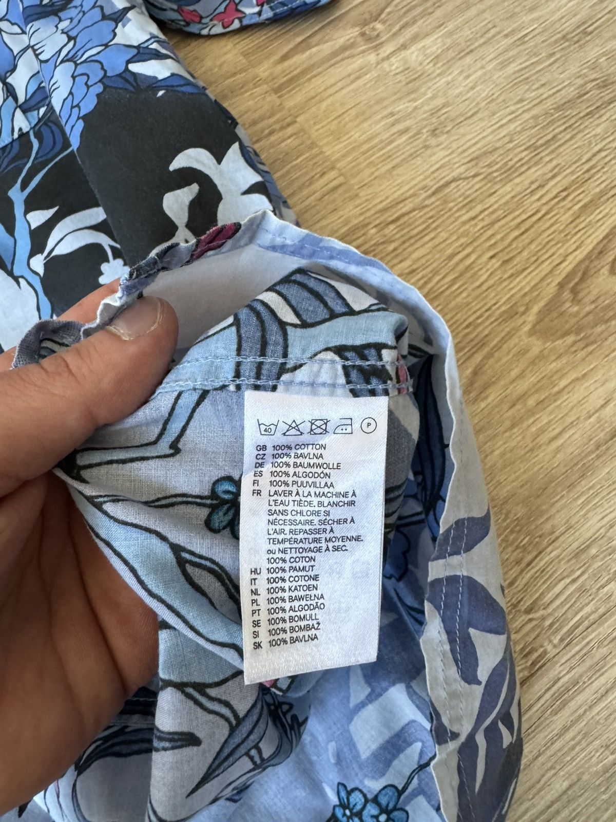 Designer H&M x Matthew Williamson Hawaiian Floral Print Shirt Size US L / EU 52-54 / 3 - 7 Thumbnail