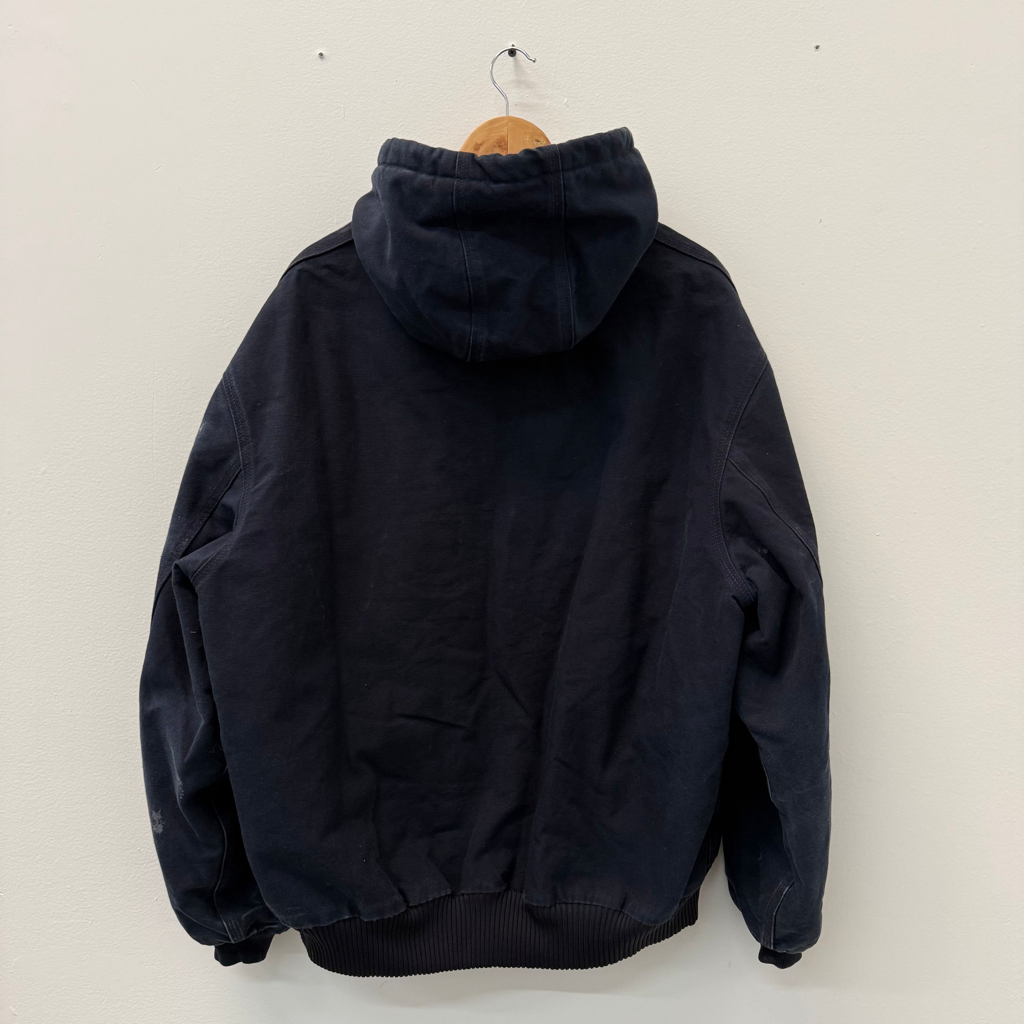 Carhartt Carhartt Vintage Logo Work Zip Hooded Jacket - Size XL Size US XL / EU 56 / 4 - 3 Thumbnail