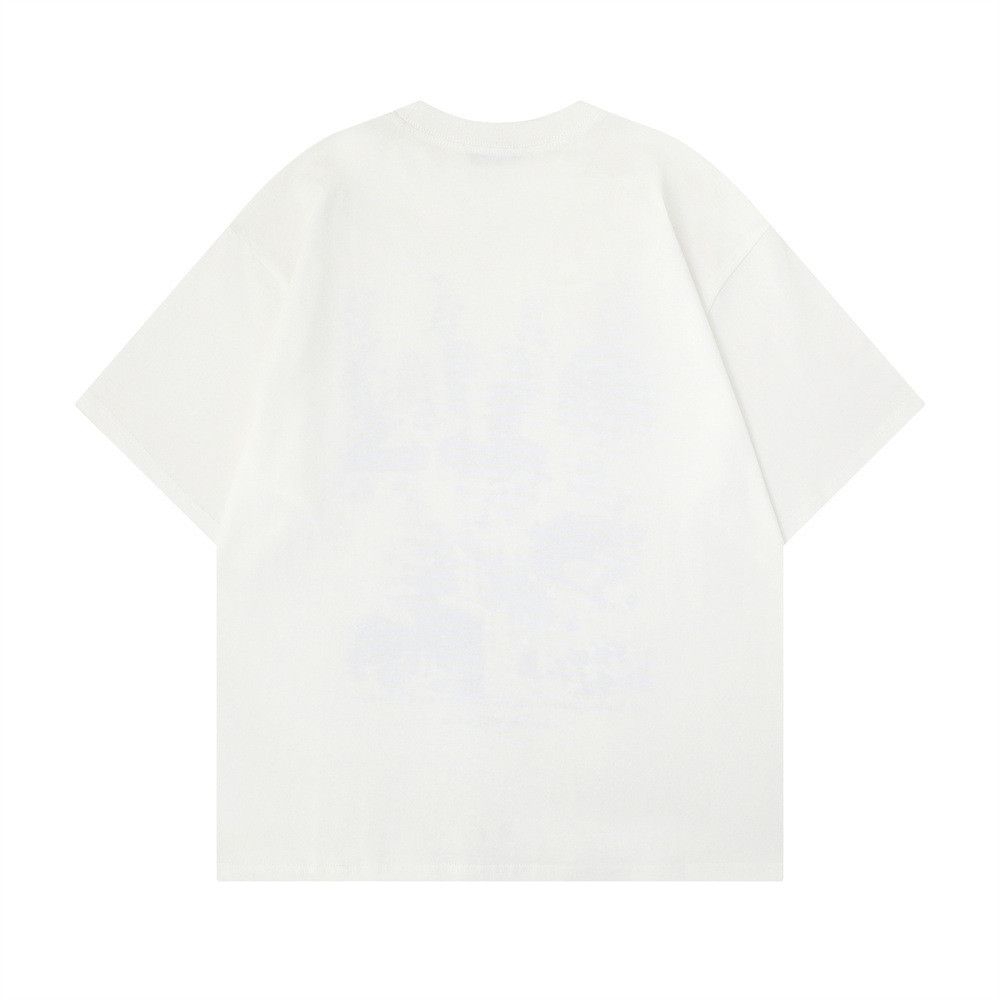 Japanese Brand Men's Retro Loose-Fit Casual T-Shirt with Character Print Size US M / EU 48-50 / 2 - 2 Thumbnail