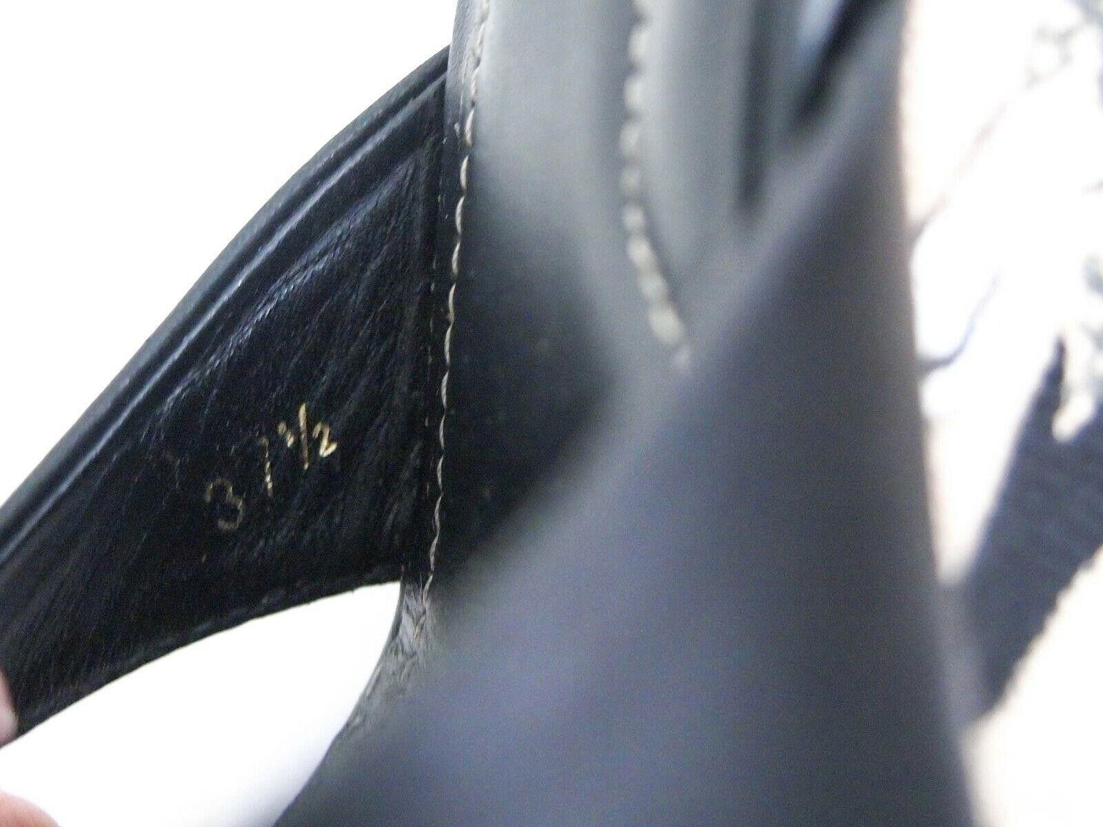 Tod's Tod's Wedge Mules Sandals Black Leather US 7.5 EU 37.5 Size US 7.5 / IT 37.5 - 6 Thumbnail