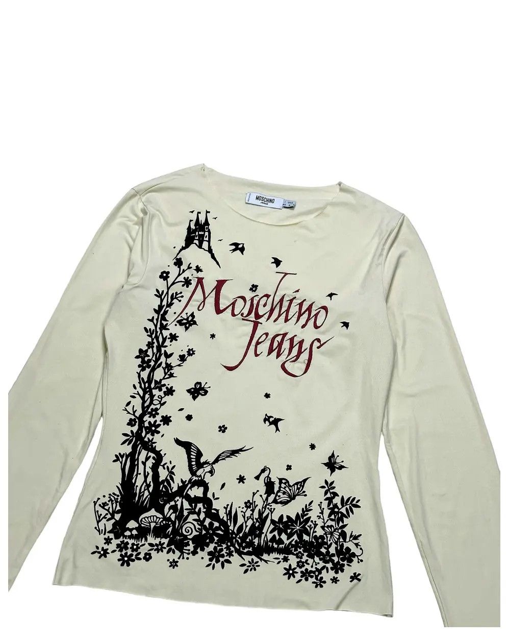 Moschino Moschino avant garde vintage shirt Size S / US 4 / IT 40 - 3 Thumbnail