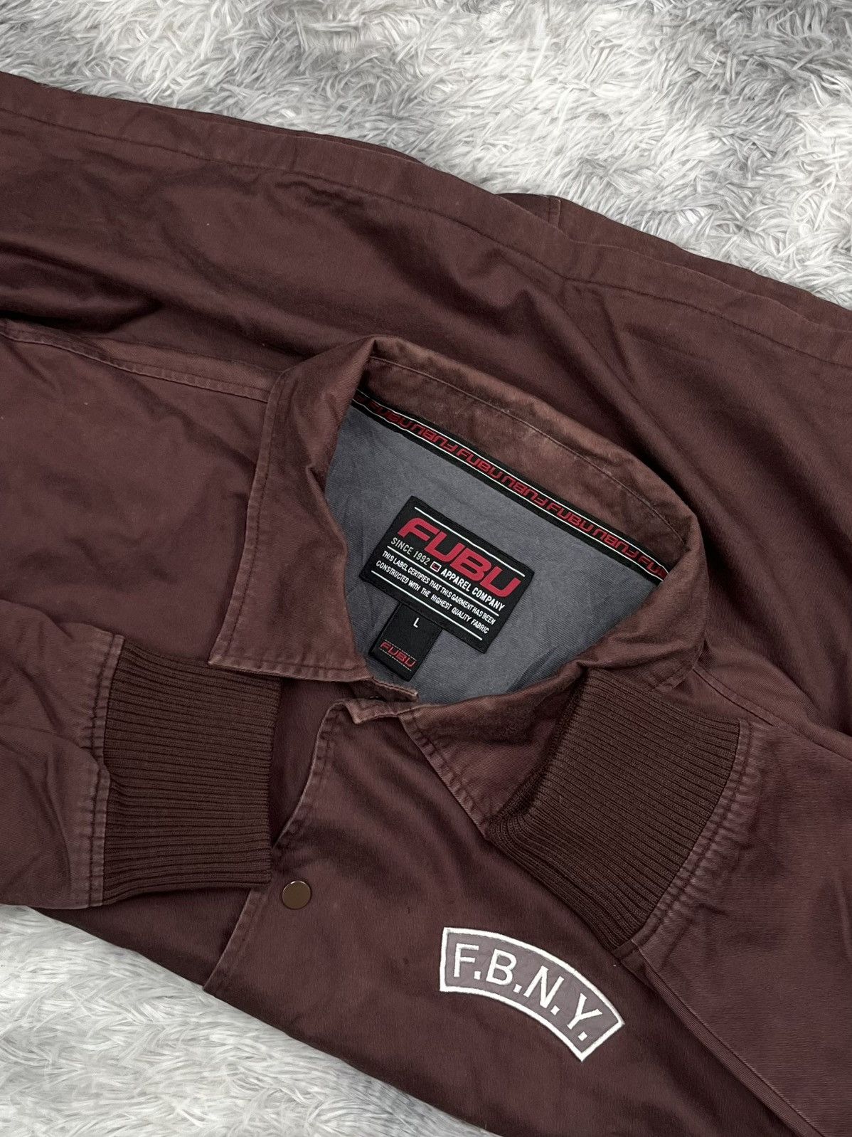 Fubu Vintage Fubu F.B.N.Y. Jacket Size US L / EU 52-54 / 3 - 4 Thumbnail
