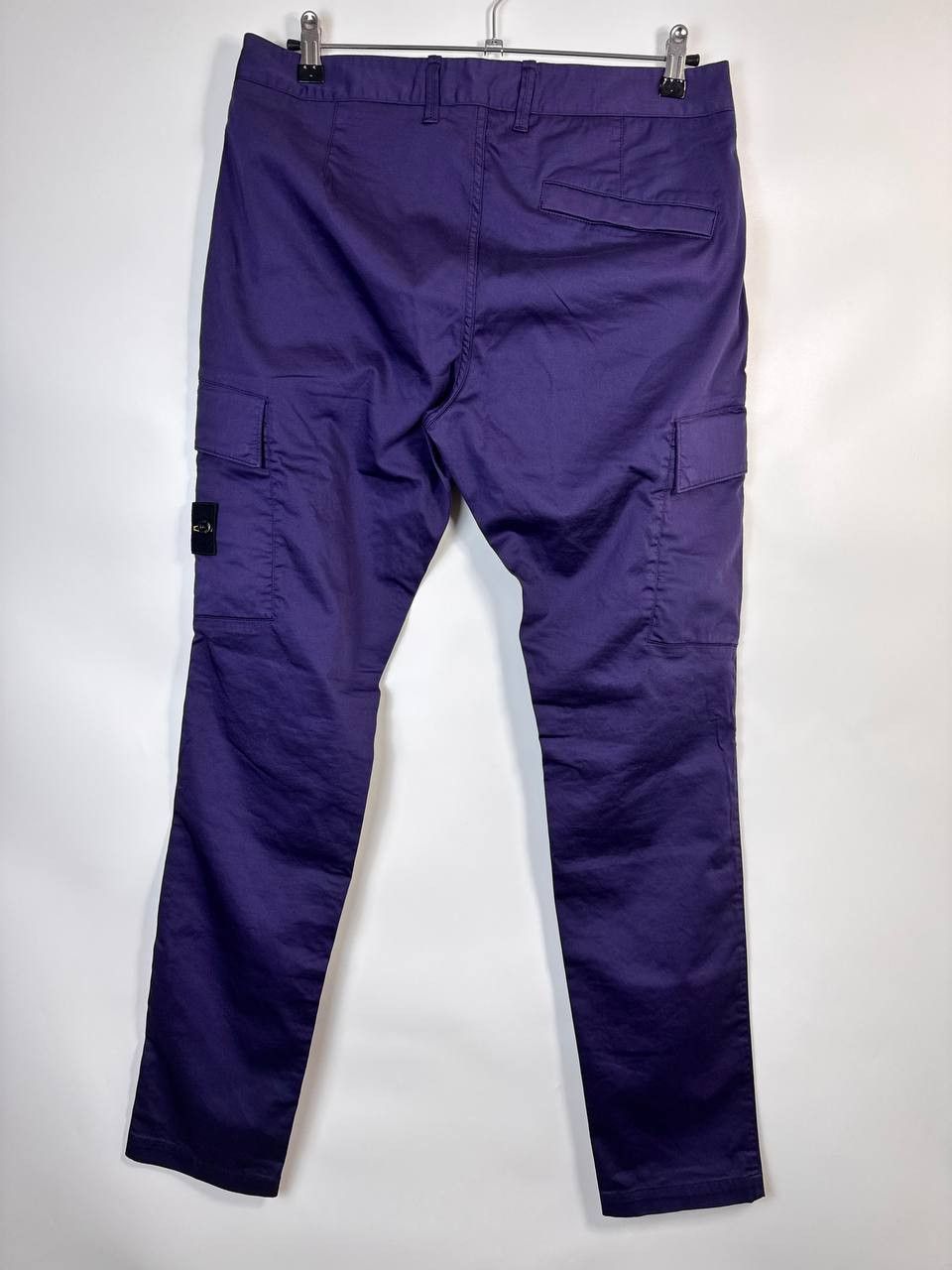 Stone Island STONE ISLAND PANTS PURPLE CARGO SKINNY FIT TROUSERS W32 Size US 32 / EU 48 - 8 Thumbnail