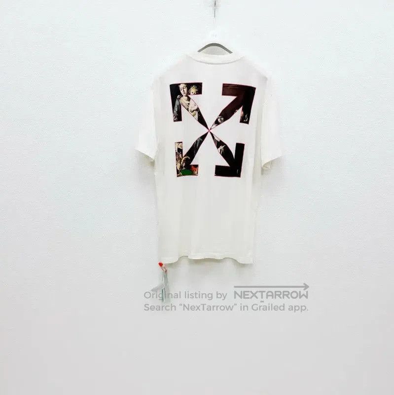 Off-White Off-White White Cotton Short Sleeve T-Shirt . Size US S / EU 44-46 / 1 - 4 Thumbnail