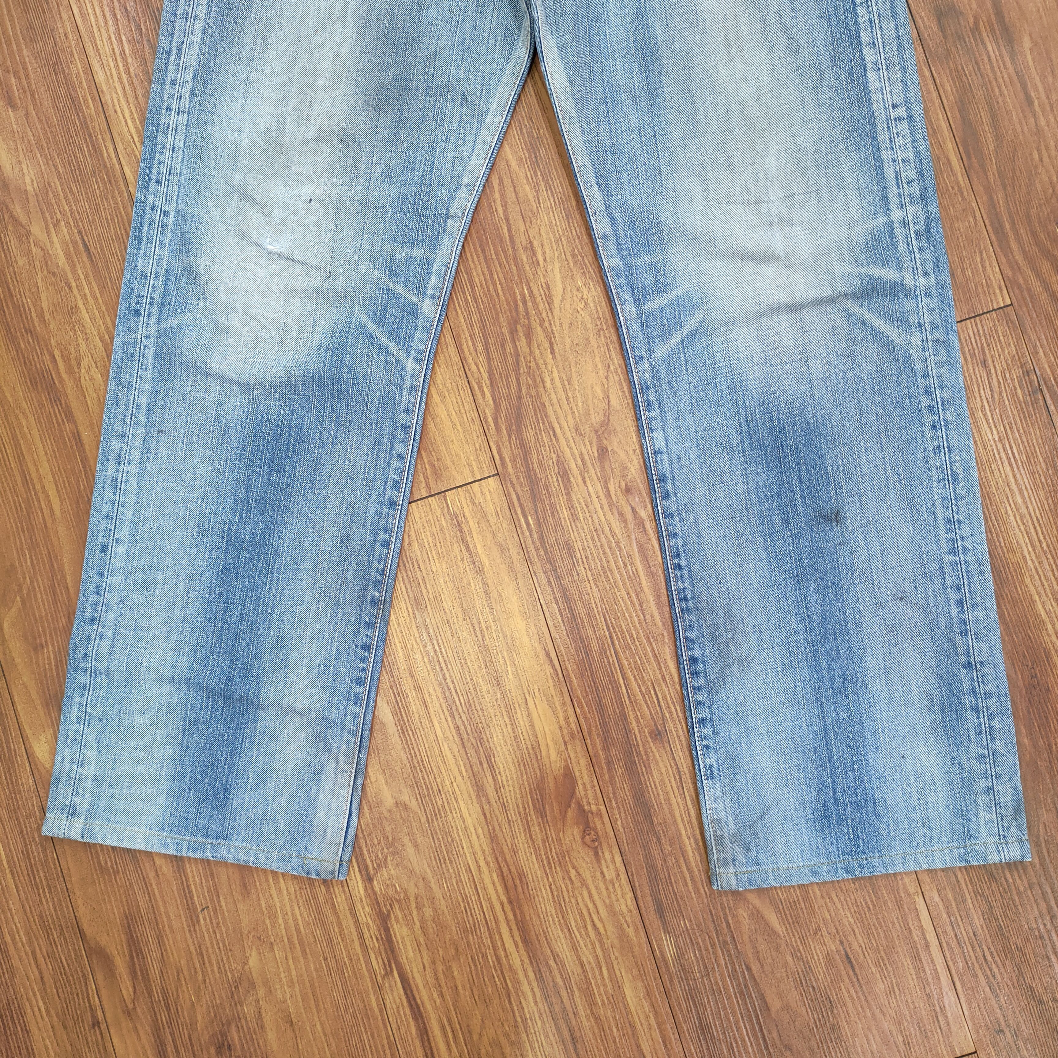Edwin × Jean × Vintage VINTAGE EDWIN 504 FADED JEANS DENIM PANTS Size US 34 / EU 50 - 4 Thumbnail