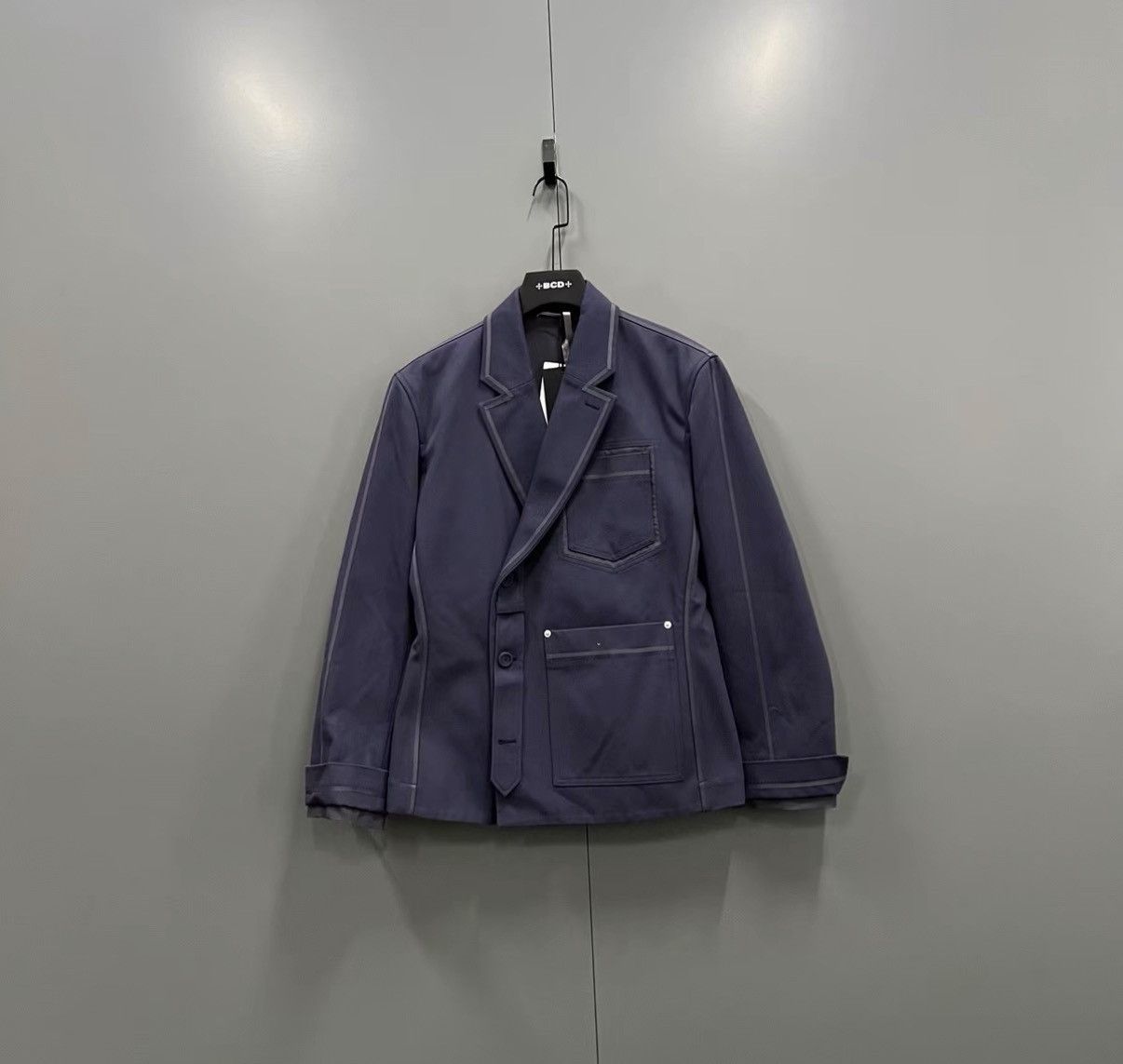Dior Dior Solid Color Patch Pocket Single-breasted Blazer J41 Size L / US 10 / IT 46 - 1 Thumbnail