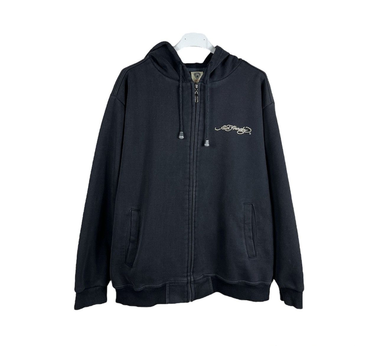 Ed Hardy × Vintage Vintage Ed Hardy by Christian Audigier y2k zip hoodie heart Size US M / EU 48-50 / 2 - 2 Thumbnail