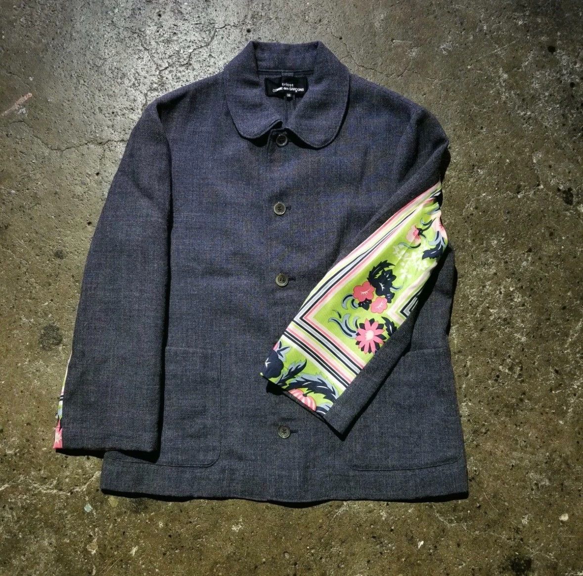 Comme des Garcons COMME des GARCONS 2001 Scarf Patchwork Jacket - dmc Size US M / EU 48-50 / 2 - 1 Thumbnail