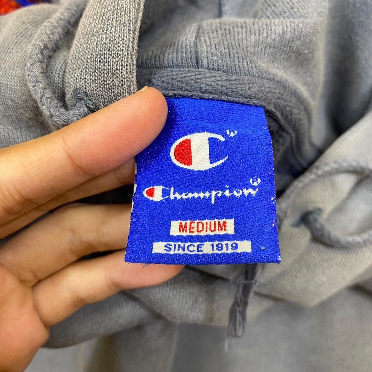 Champion Vintage 90’ CHAMPION USA Natural Sun Faded Pullover Hoodie Size M / US 6-8 / IT 42-44 - 5 Thumbnail