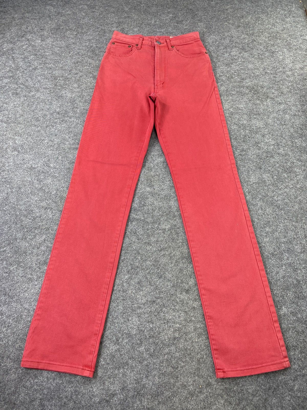 Japanese Brand × Jean Bobson Fit Red Jeans - J1043 Size 24" / US 00 / IT 34 - 2 Thumbnail