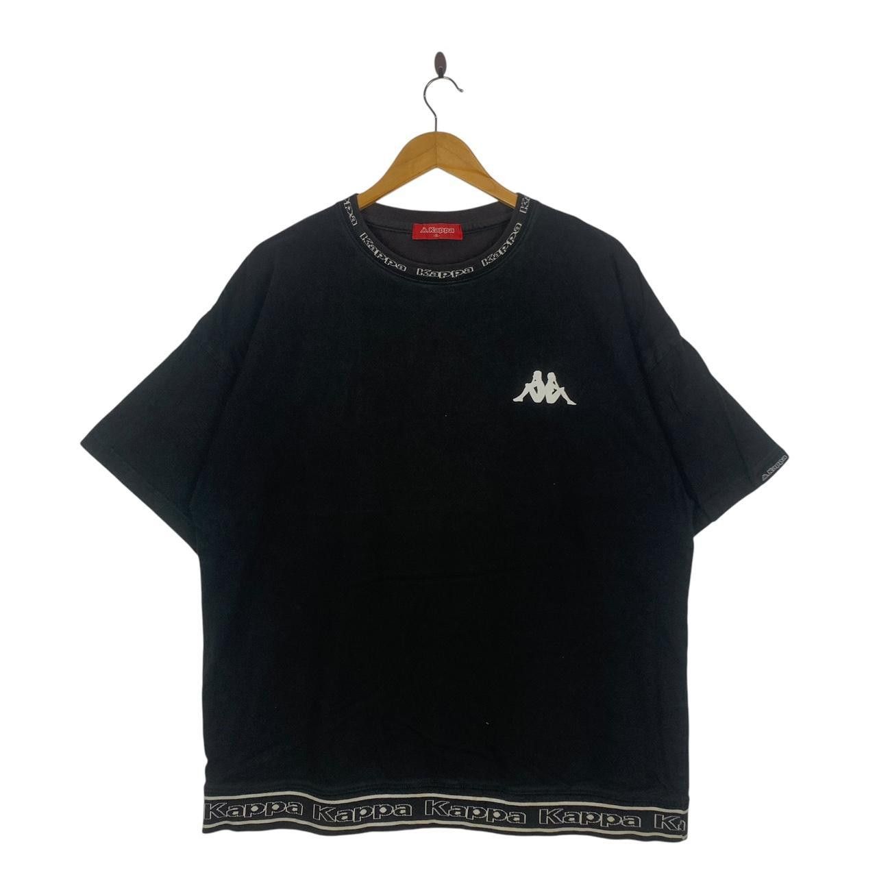 Vintage Vintage KAPPA ITALIA Side Tape Monogram Logo Tee Shirt Size 3XL / US 20-22 - 2 Thumbnail
