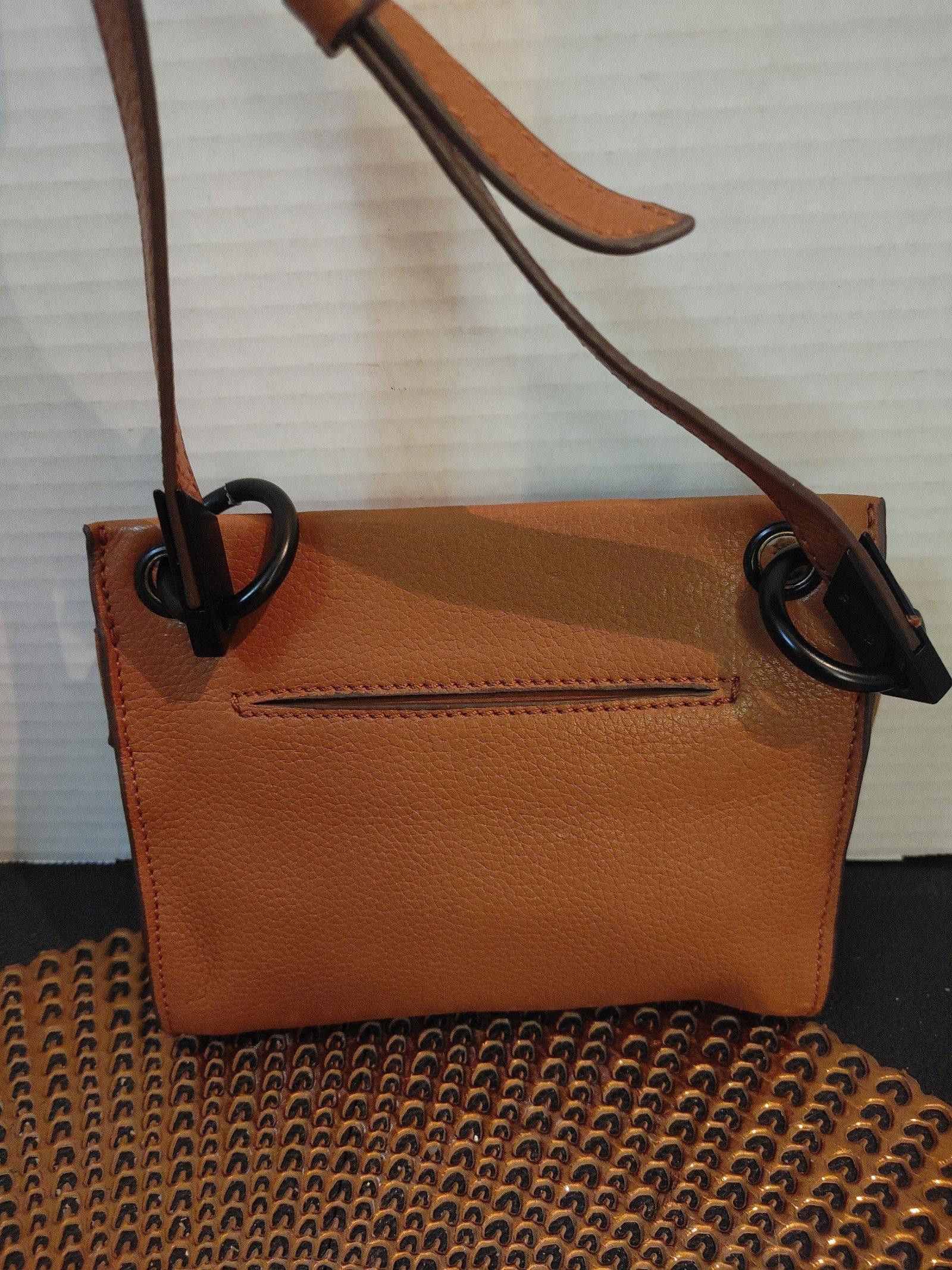 Designer Foley + Corinna Violetta Flat Leather Crossbody Size ONE SIZE - 5 Thumbnail