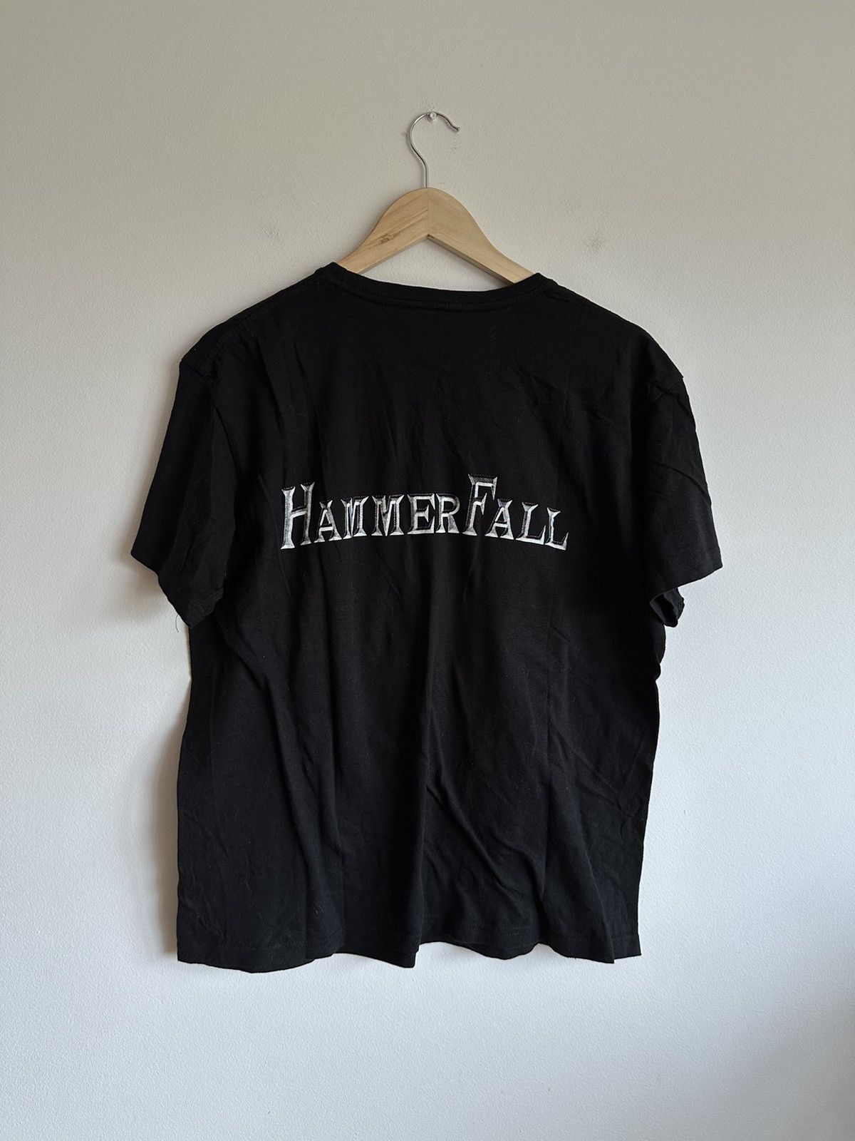 Band Tees HammerFall Evolution Tee dark metal punk rock band Tee Size US M / EU 48-50 / 2 - 2 Thumbnail
