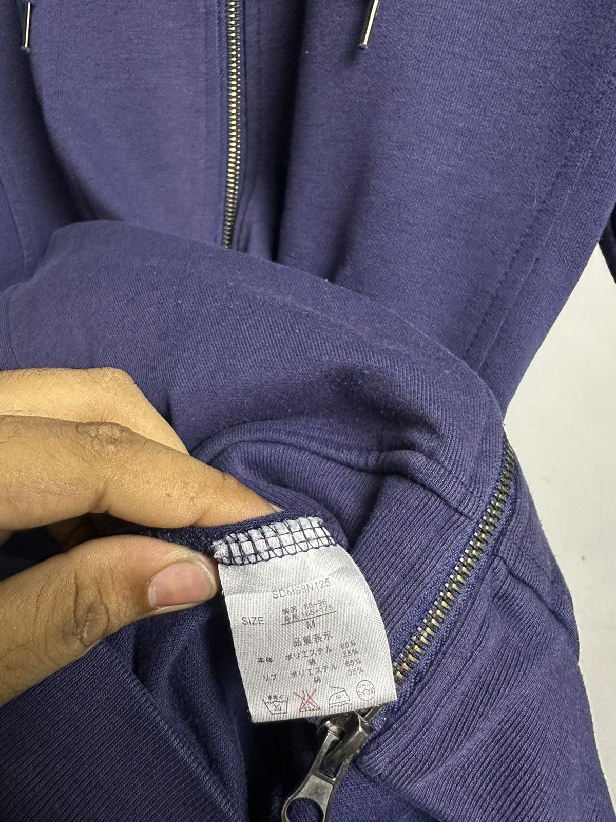 20471120 × Le Grande Bleu (L.G.B.) × semanticdesign Double Hoodie Punk Zip up Size US S / EU 44-46 / 1 - 8 Thumbnail