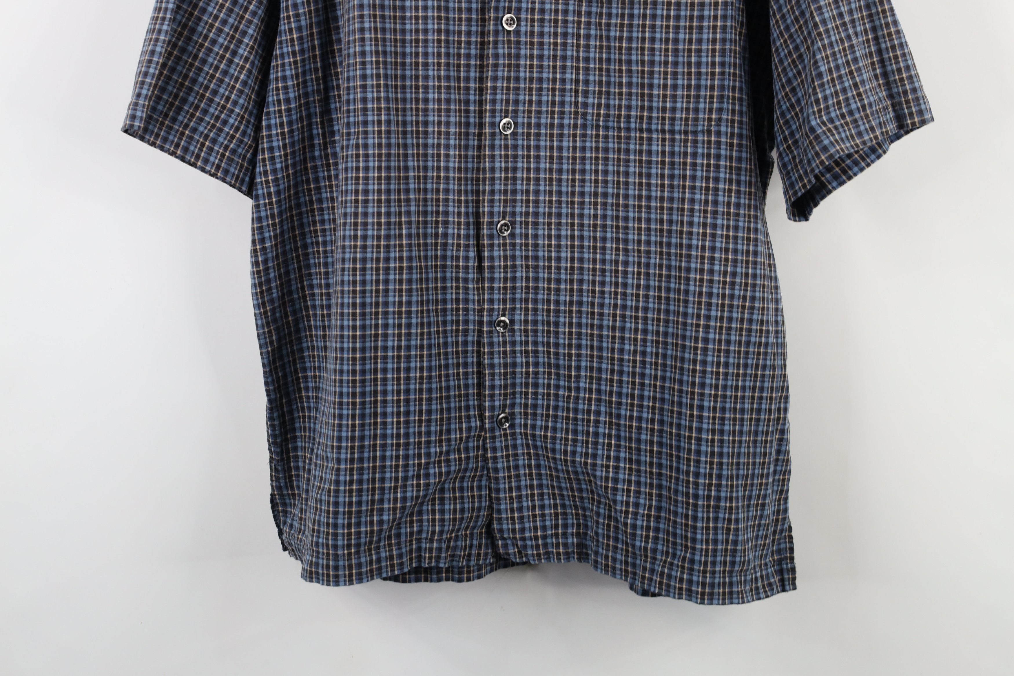 Polo Ralph Lauren Vintage 90s Ralph Lauren Looped Camp Button Shirt Plaid Size US L / EU 52-54 / 3 - 3 Thumbnail