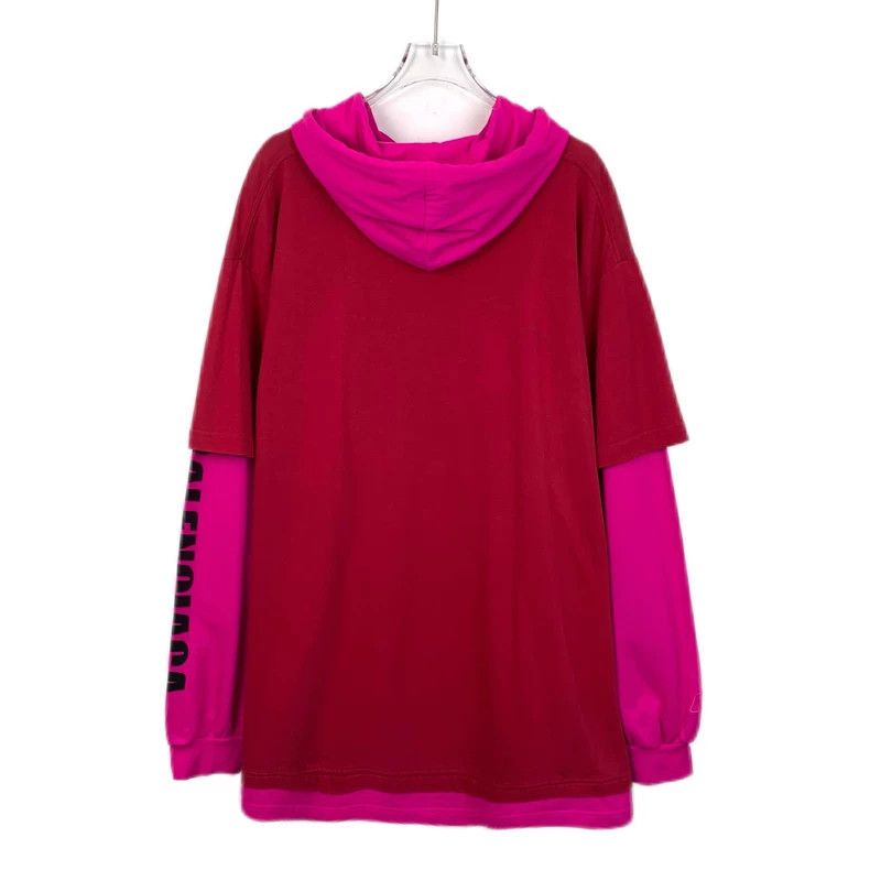 Balenciaga Balenciaga Color-block monogrammed cotton fake two-piece h Size XS / US 0-2 / IT 36-38 - 2 Thumbnail